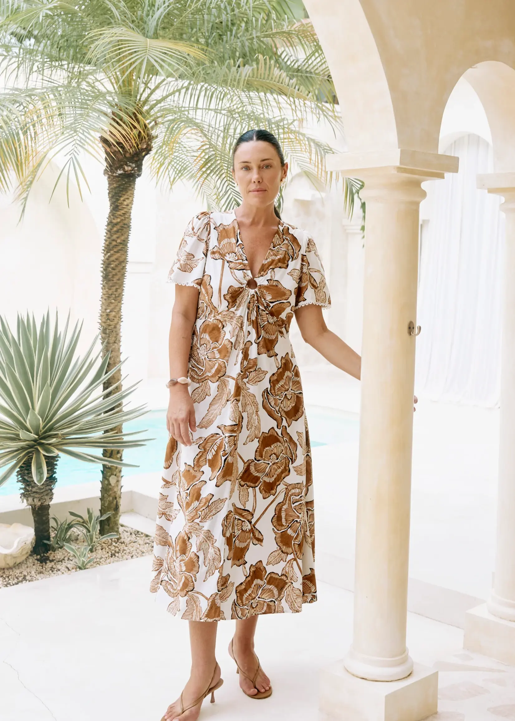 EB & Ive Gaia Maxi Dress - Dune