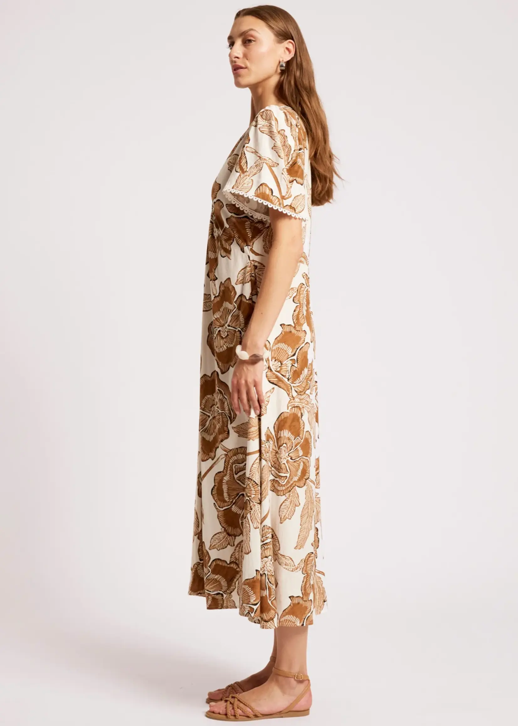 EB & Ive Gaia Maxi Dress - Dune