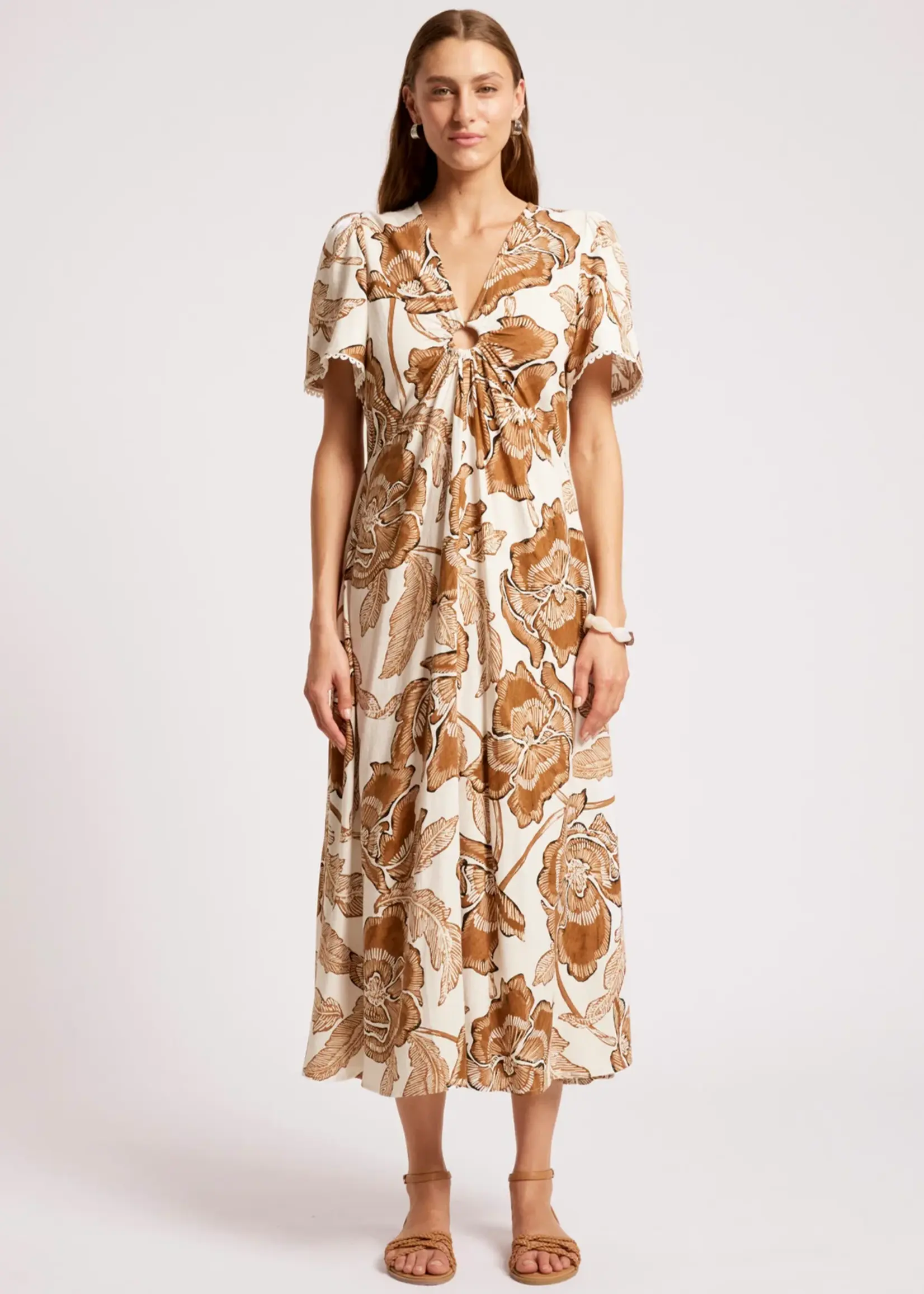 EB & Ive Gaia Maxi Dress - Dune