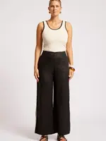 EB & Ive Maris Splice Pant - Black/Tusk