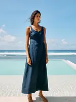 EB & Ive Cove Tank Maxi  Dress - Indigo