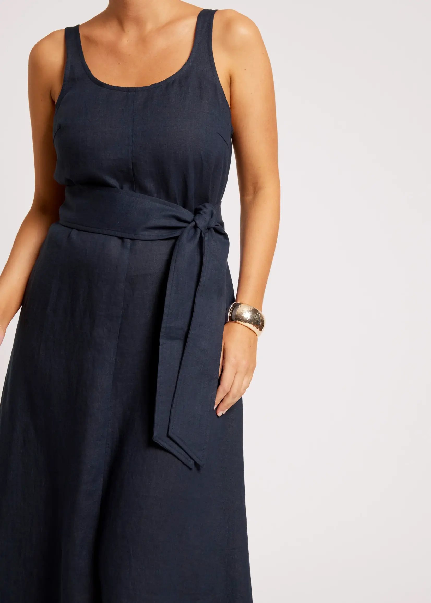 EB & Ive Cove Tank Maxi  Dress - Indigo