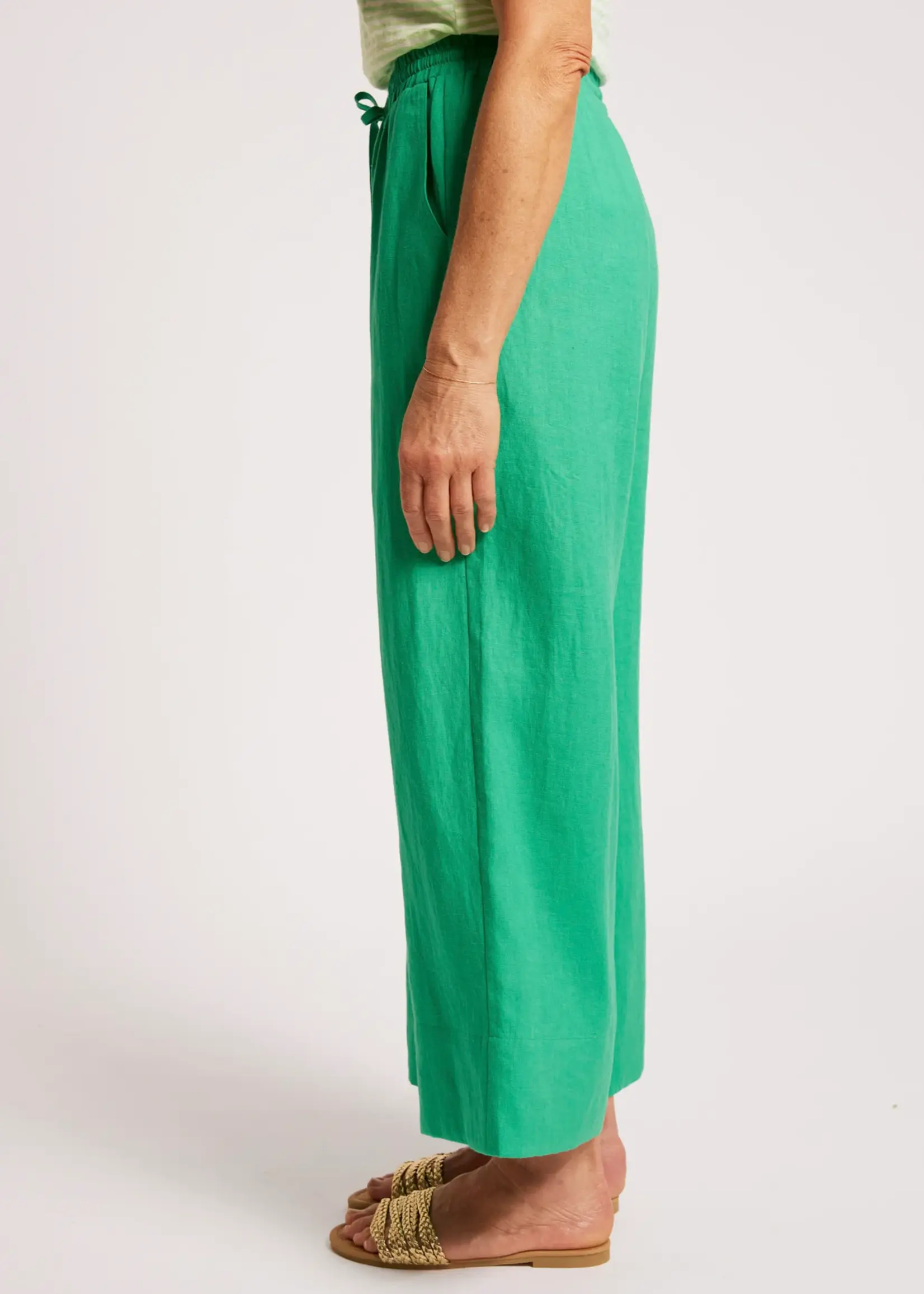 EB & Ive Cove Relaxed Pant - Jade