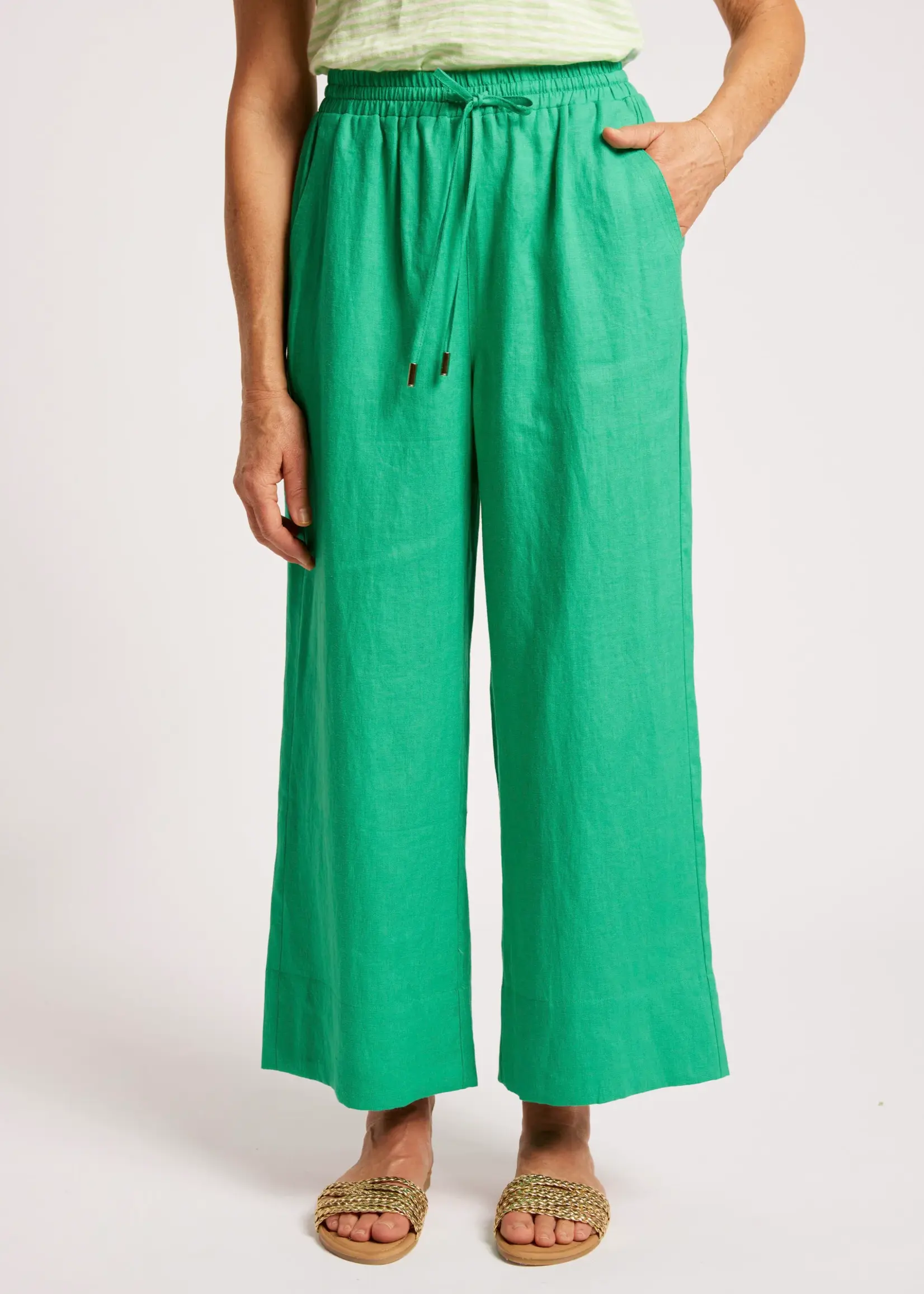 EB & Ive Cove Relaxed Pant - Jade