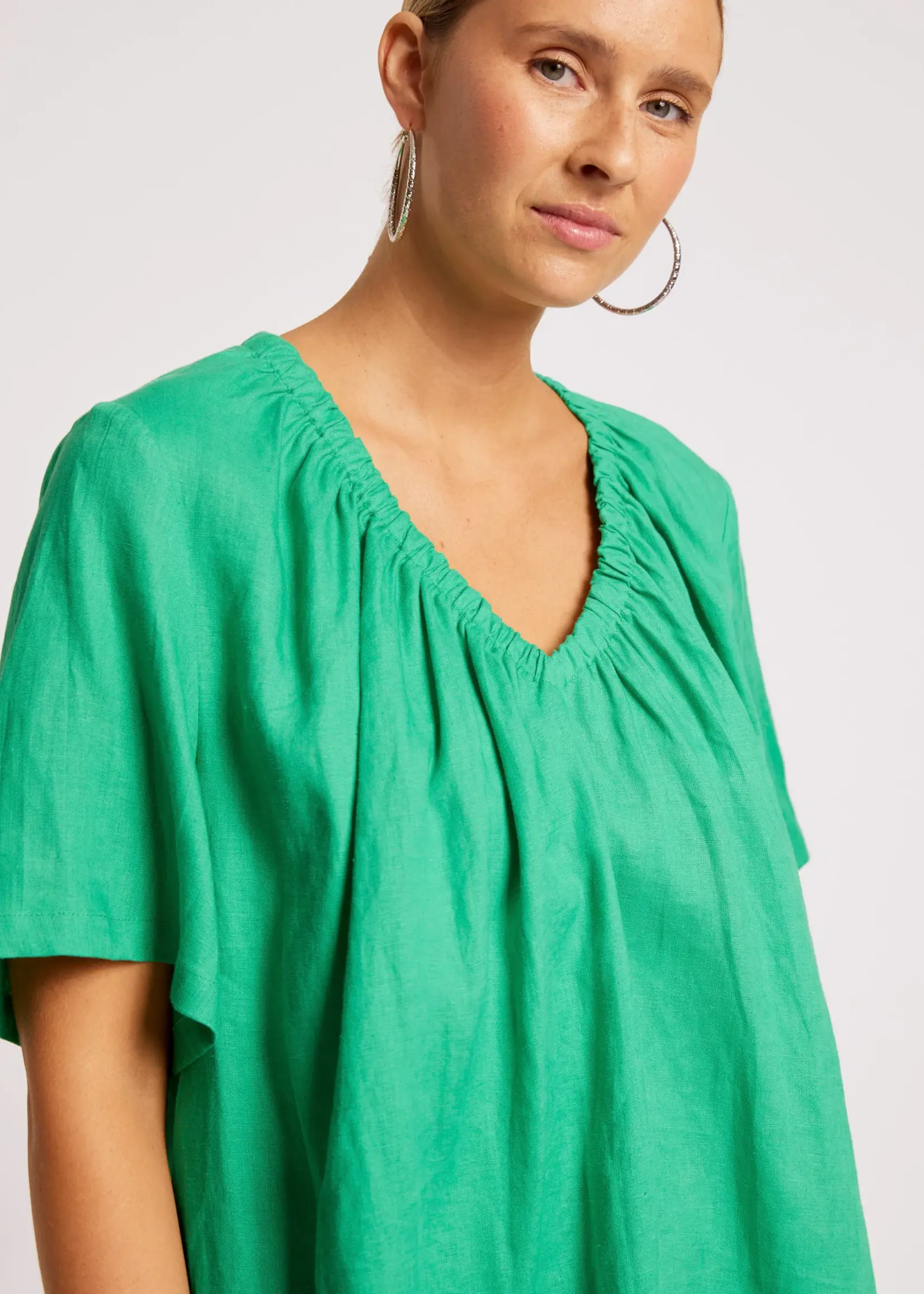 EB & Ive Cove Relaxed Top - Jade