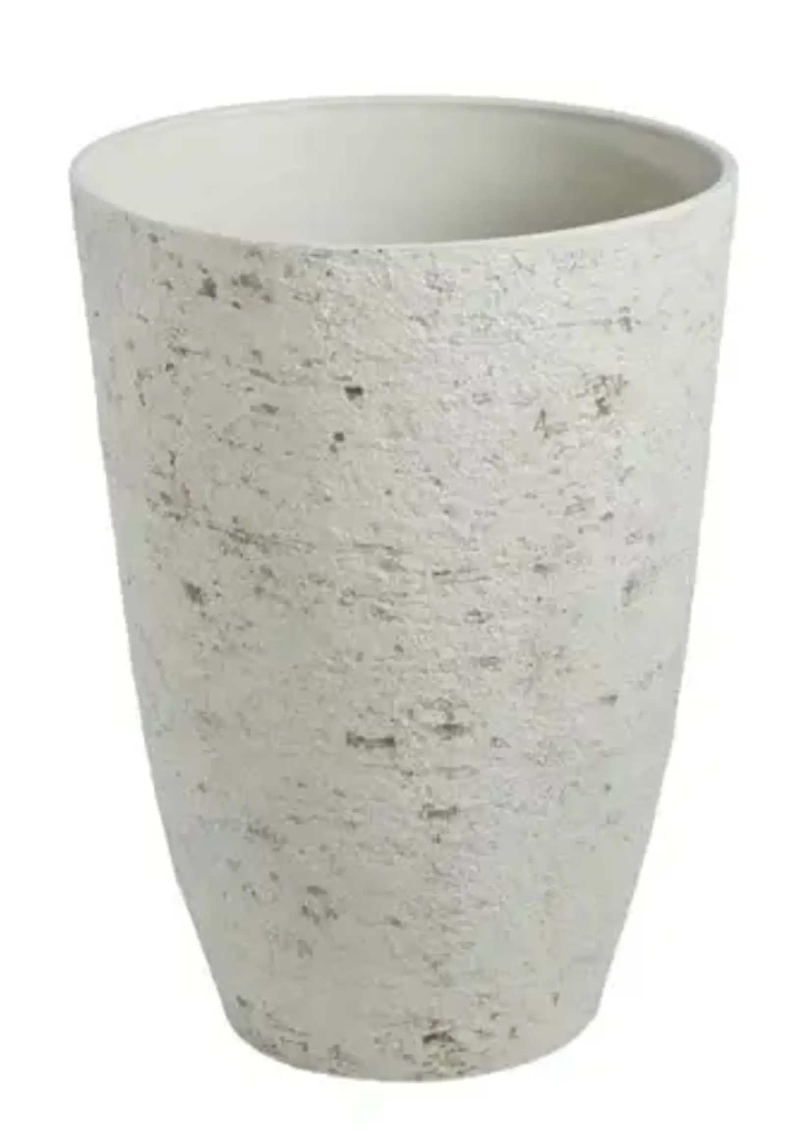 Isalbi Rustic Stone Look Tall Planter Pot