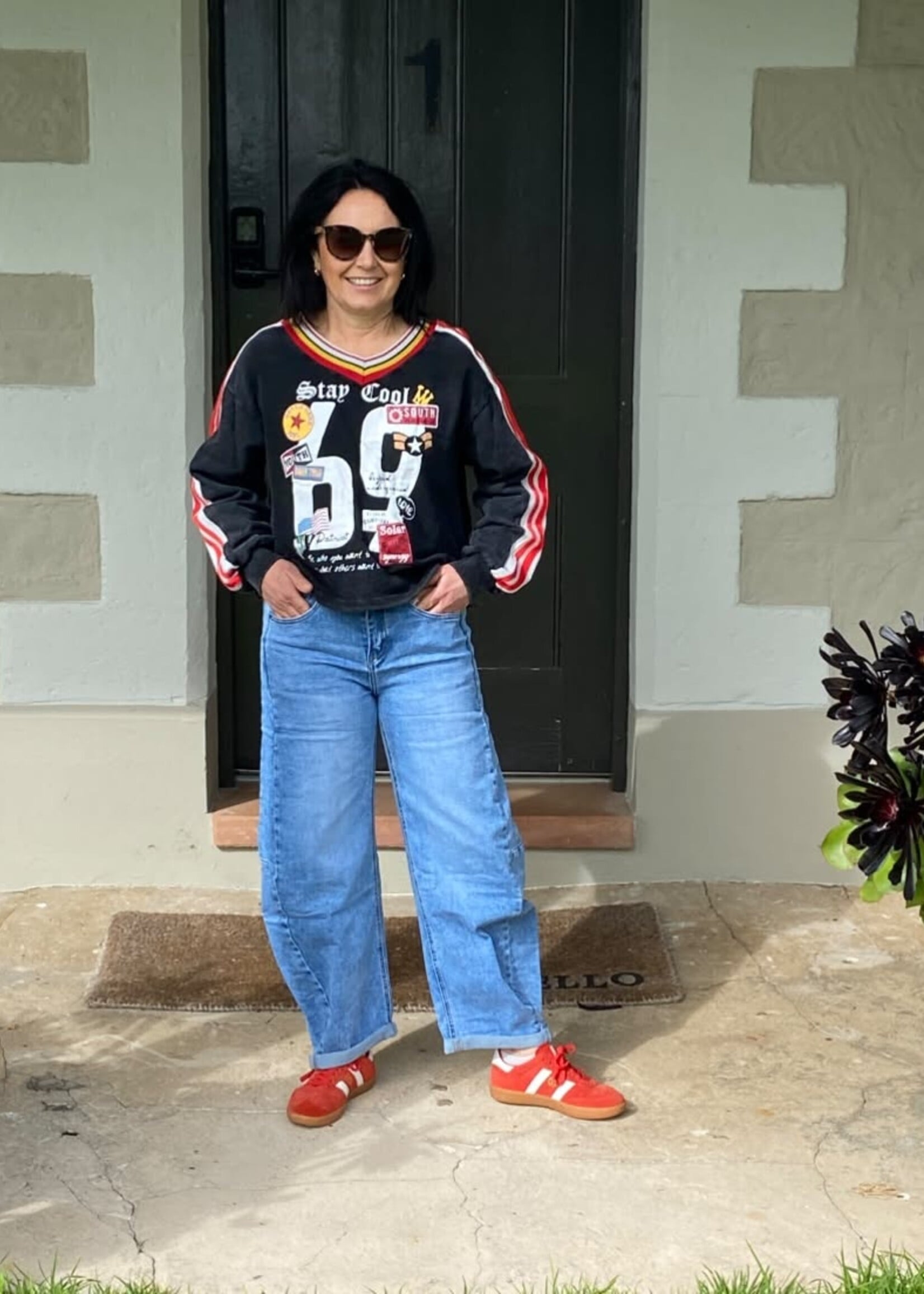 Italian Star Idaho Barrel - Mid Denim
