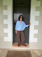 Italian Star Weekender Jacket - Soft Blue