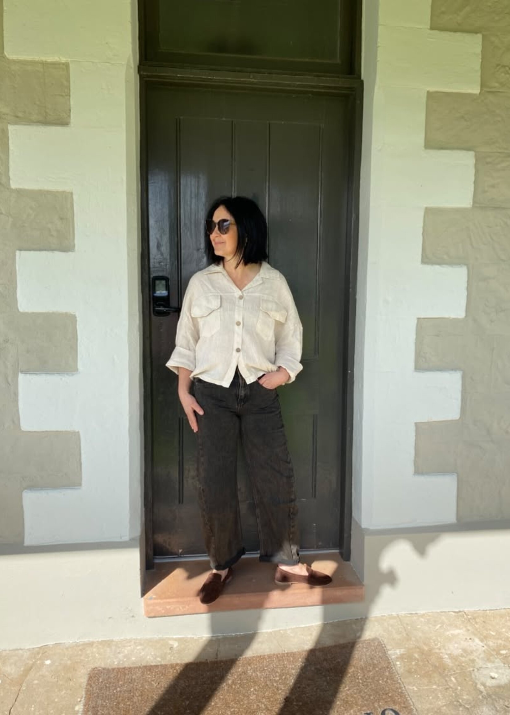 Italian Star Weekender Jacket - Beige