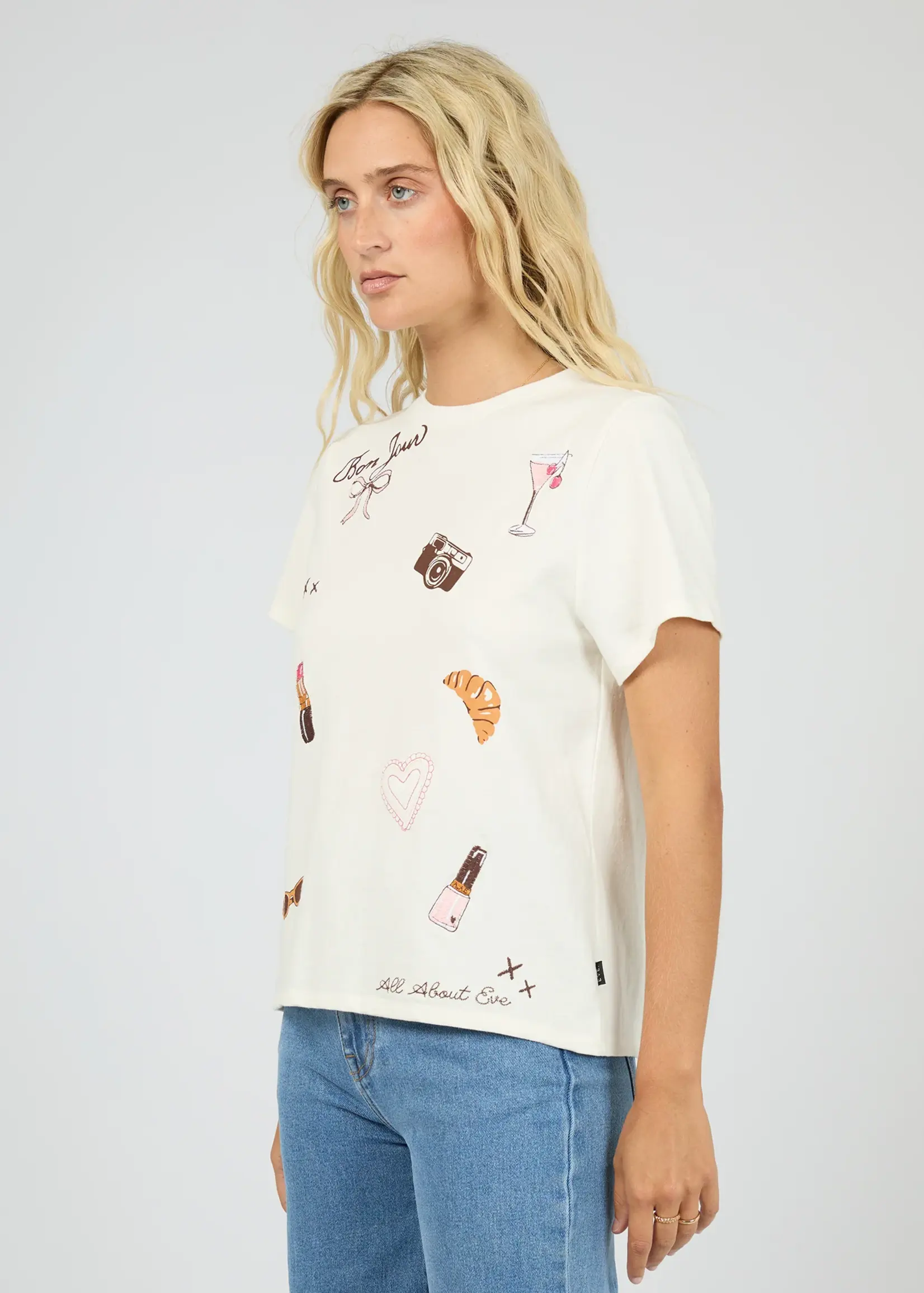 All About Eve Jolie Regular Tee