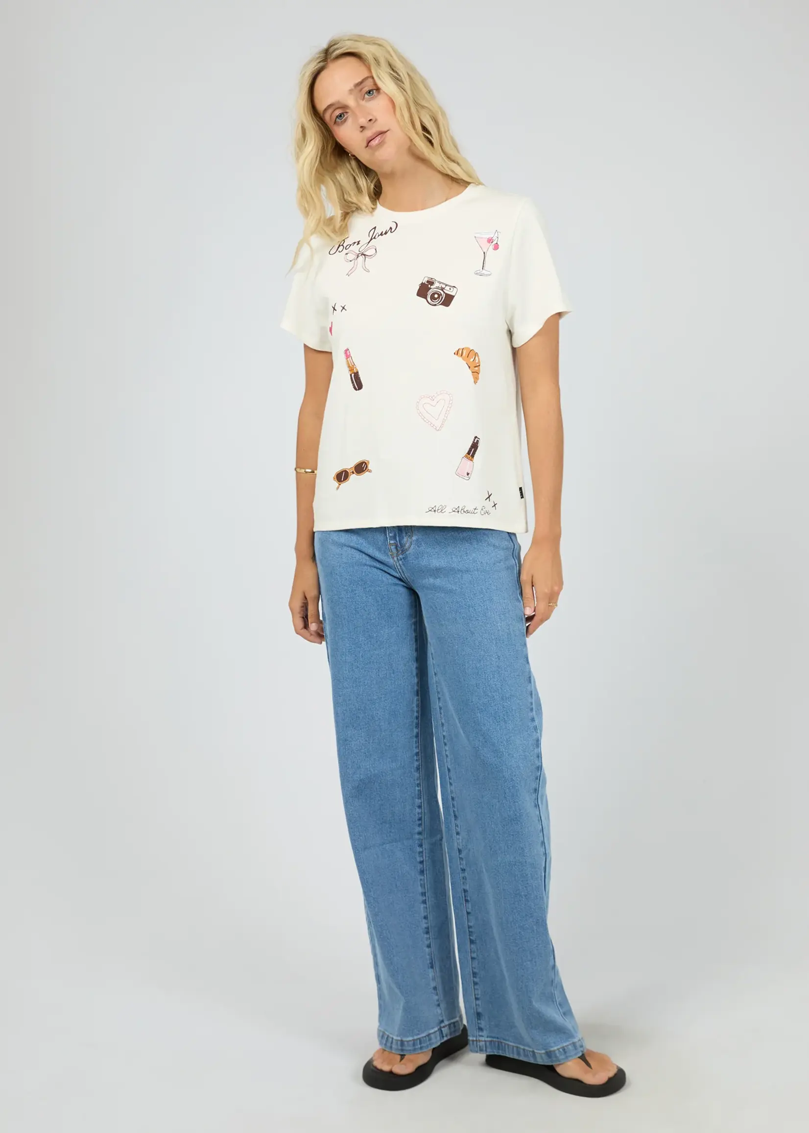 All About Eve Jolie Regular Tee