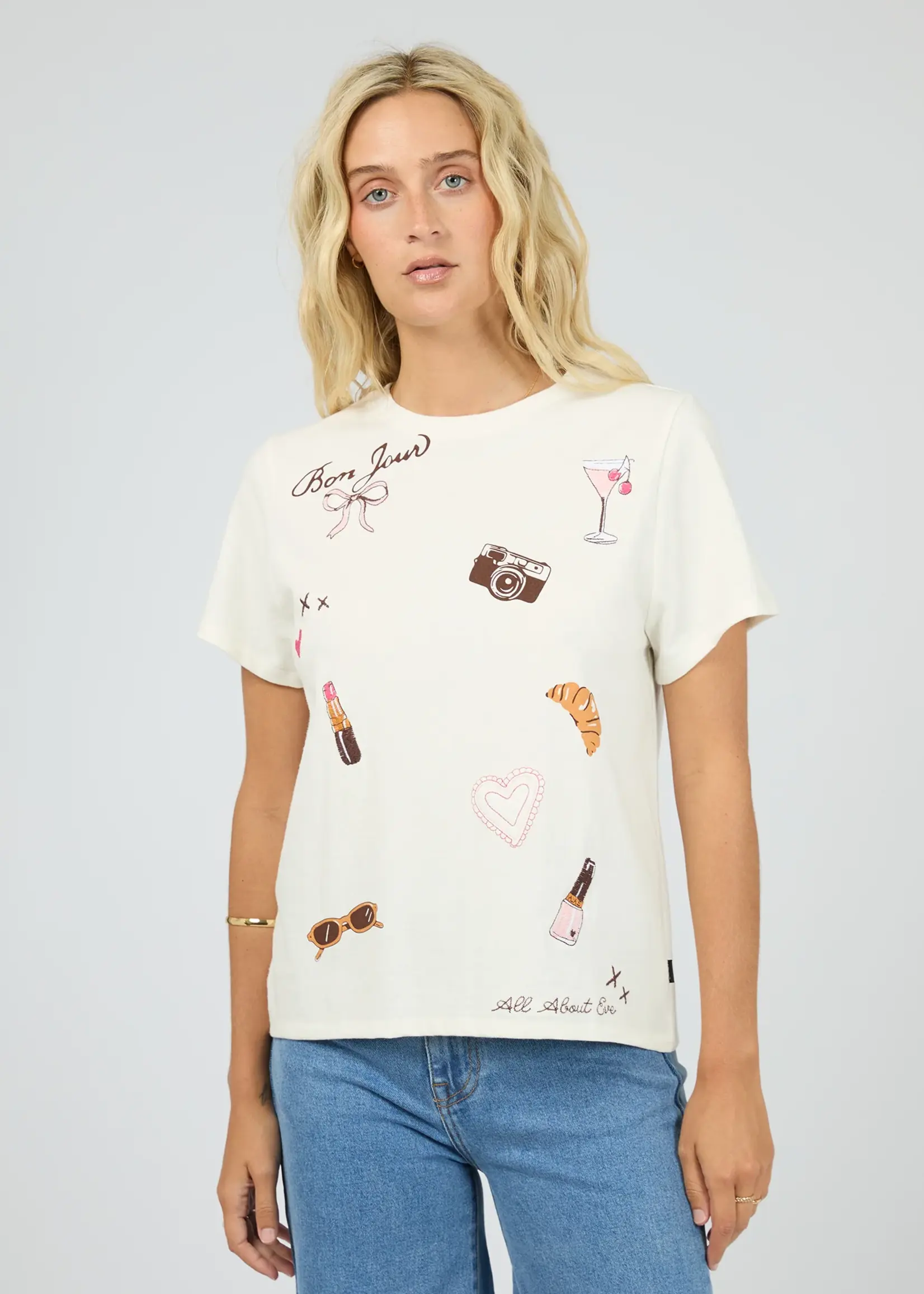All About Eve Jolie Regular Tee