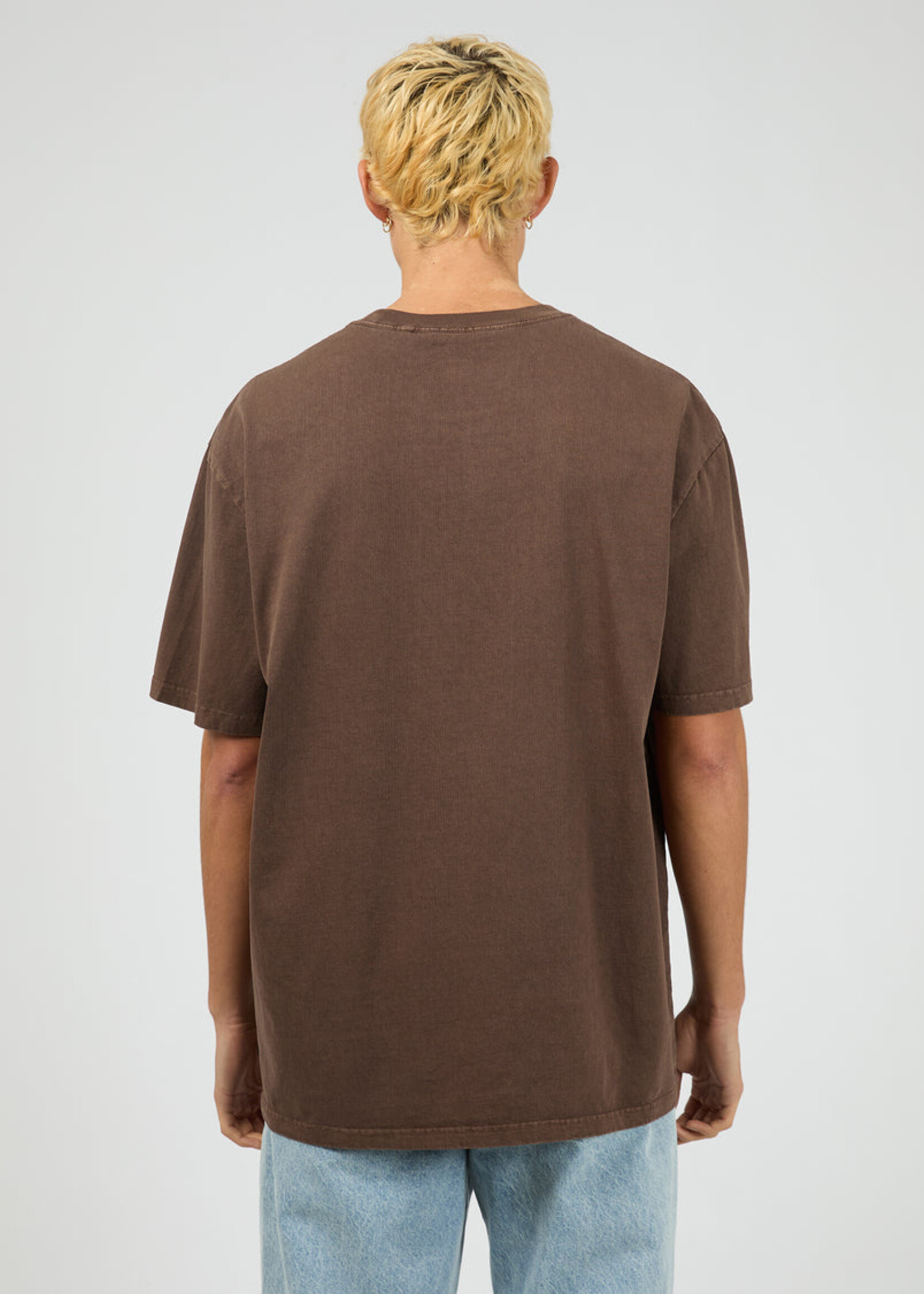 Silent Theory Essential Fit Tee - Chocolate