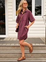 Ceres Life Sara Mini Shirt Dress