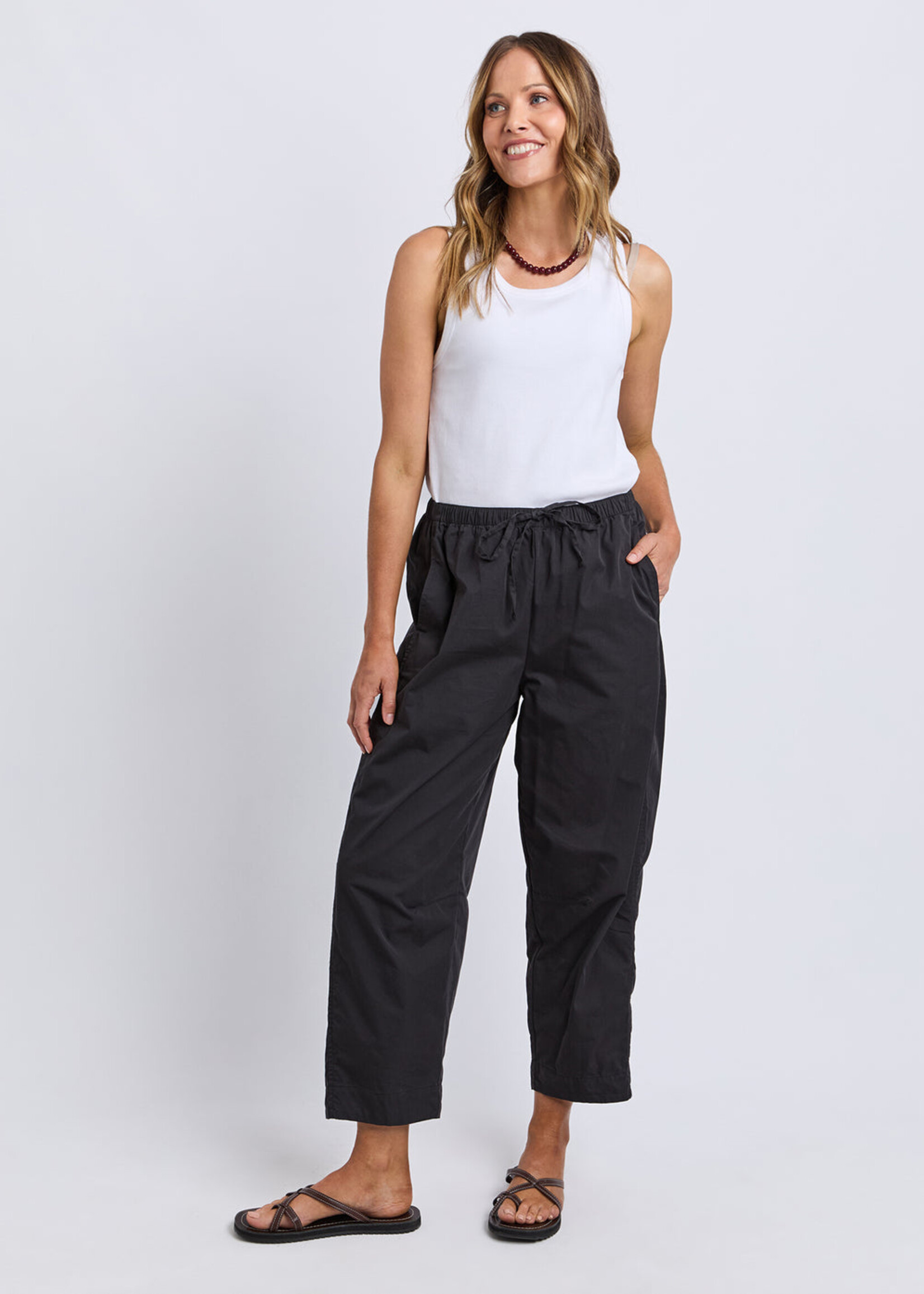 Elm Lifestyle Lund Barrel Leg Pant
