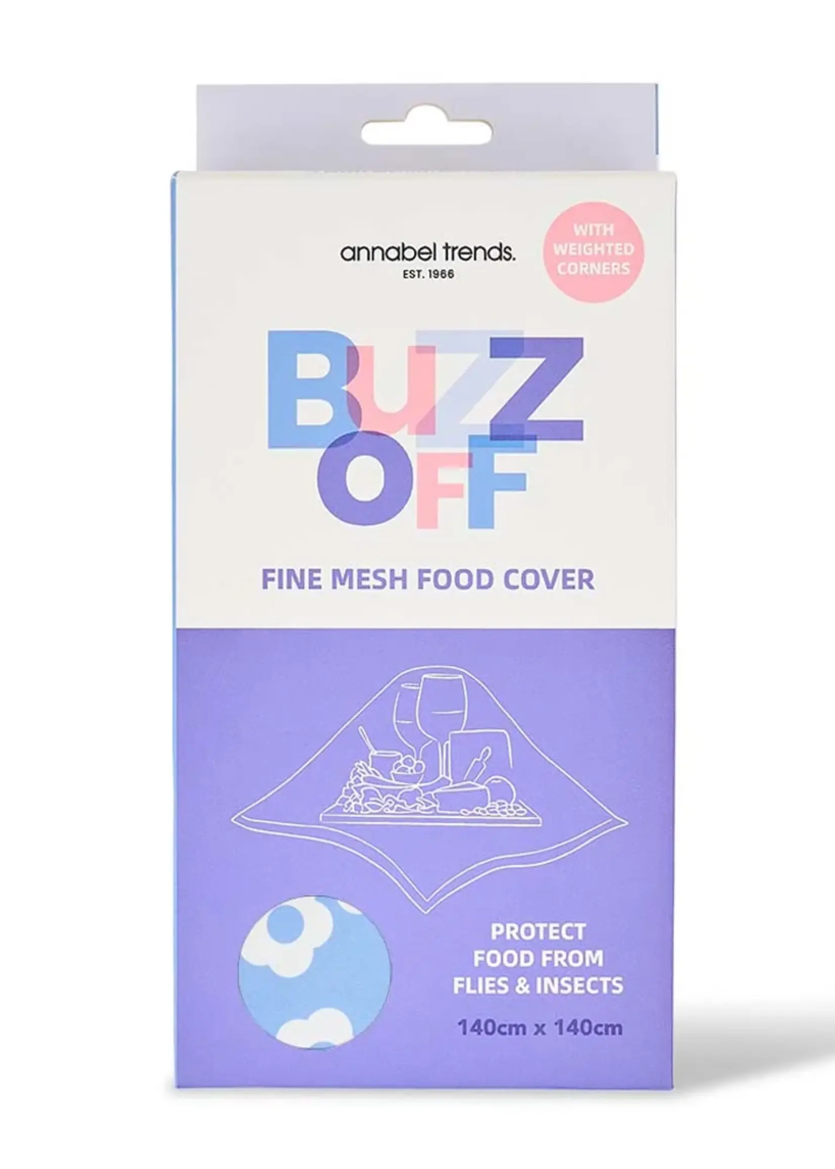 Annabel Trends Buzz Off Food Cover 140cmx140cm