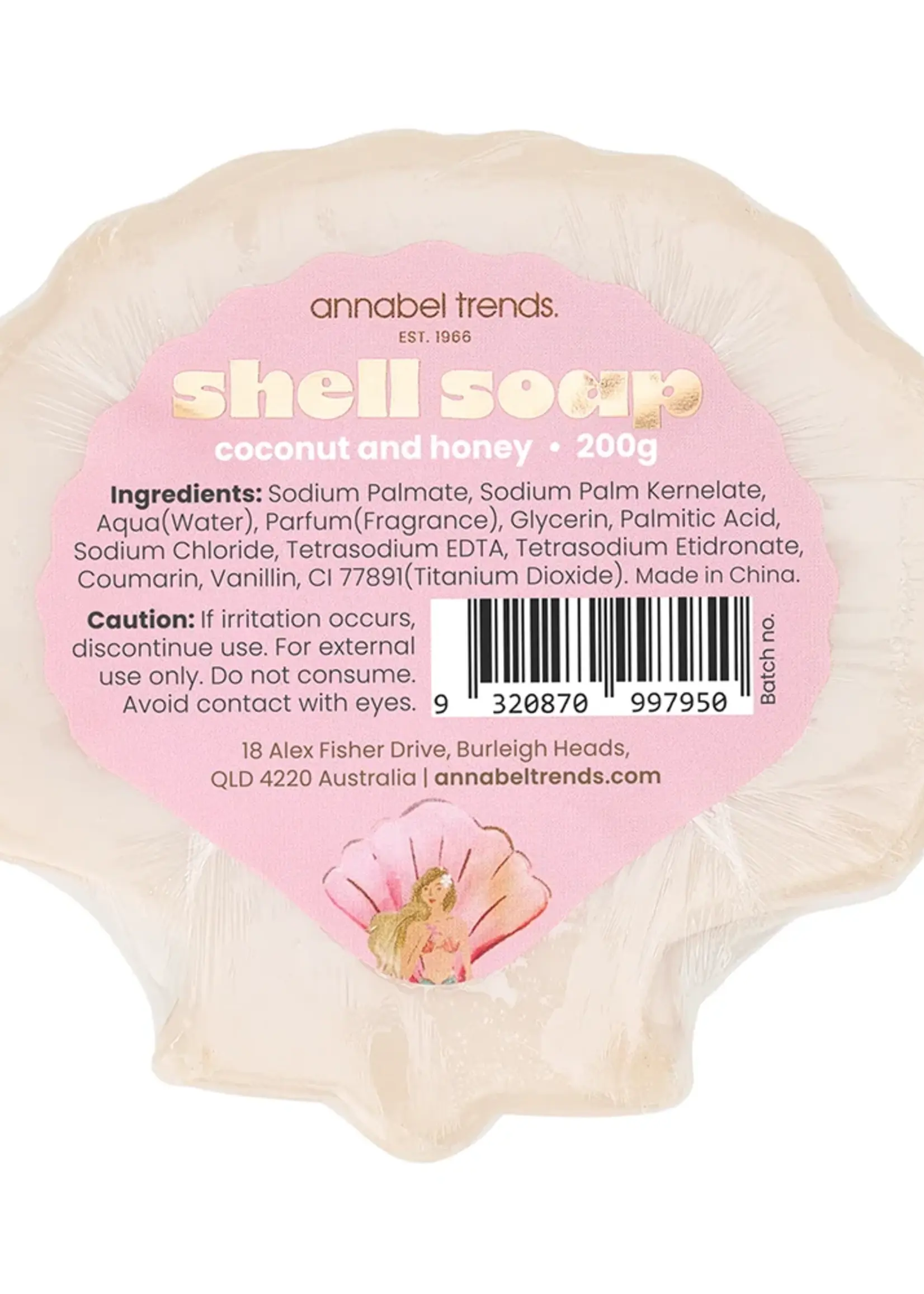Annabel Trends Tiki Island Shell Soap