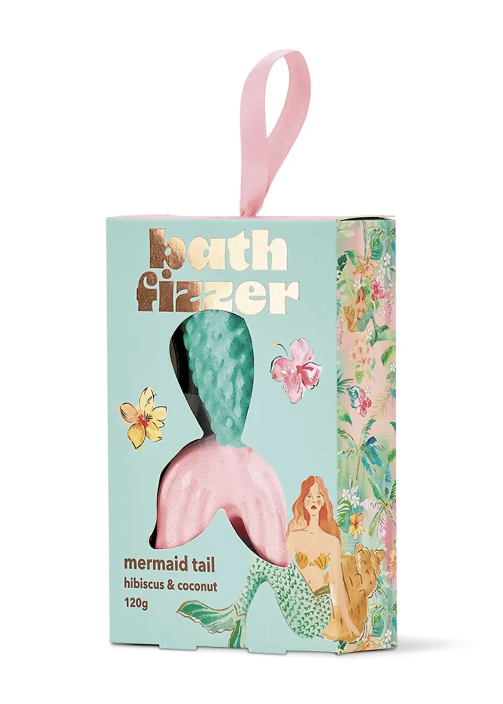 Annabel Trends Tiki Island Mermaid Tail Bath Fizzer