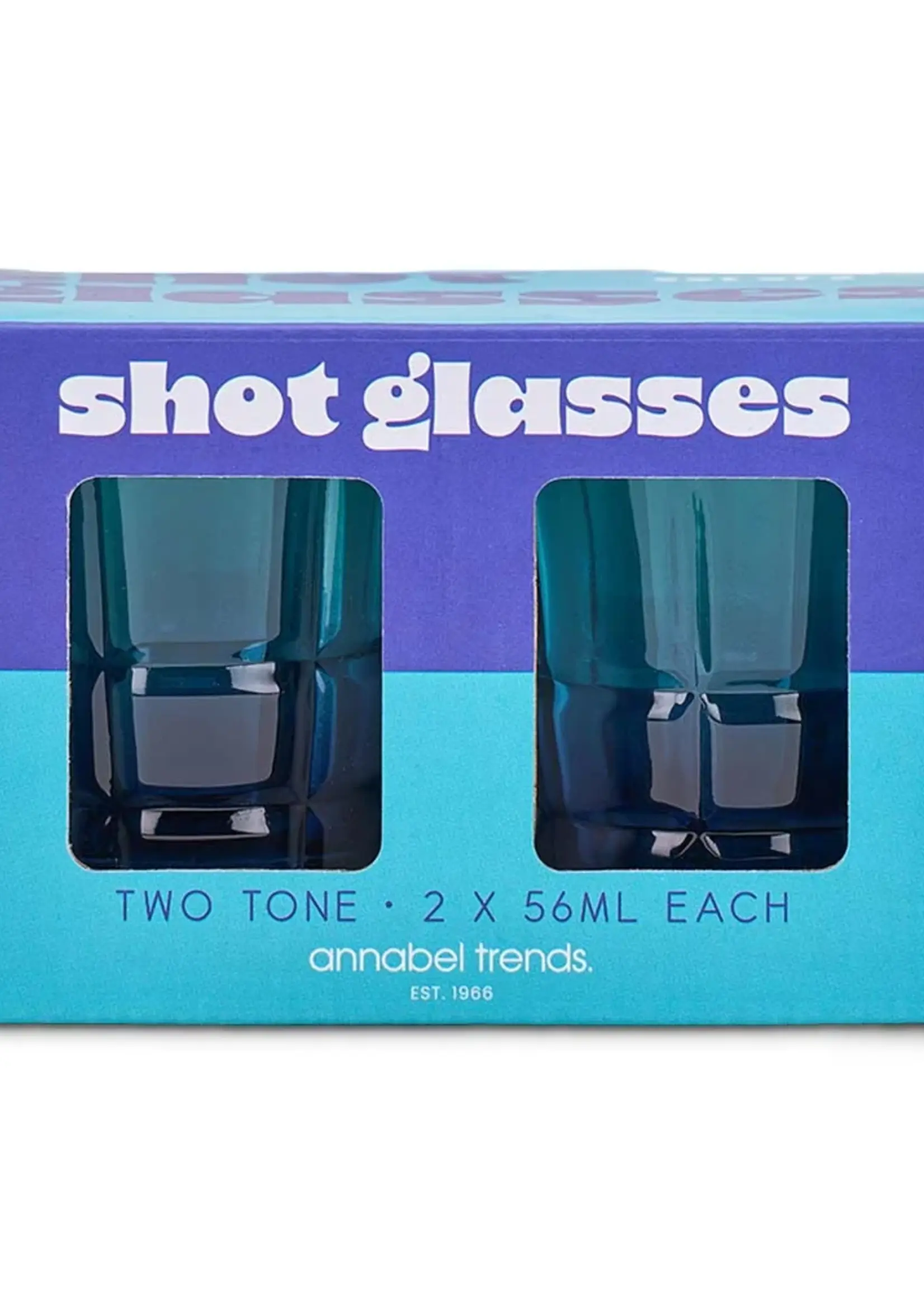 Annabel Trends Shot Glasses - Blue