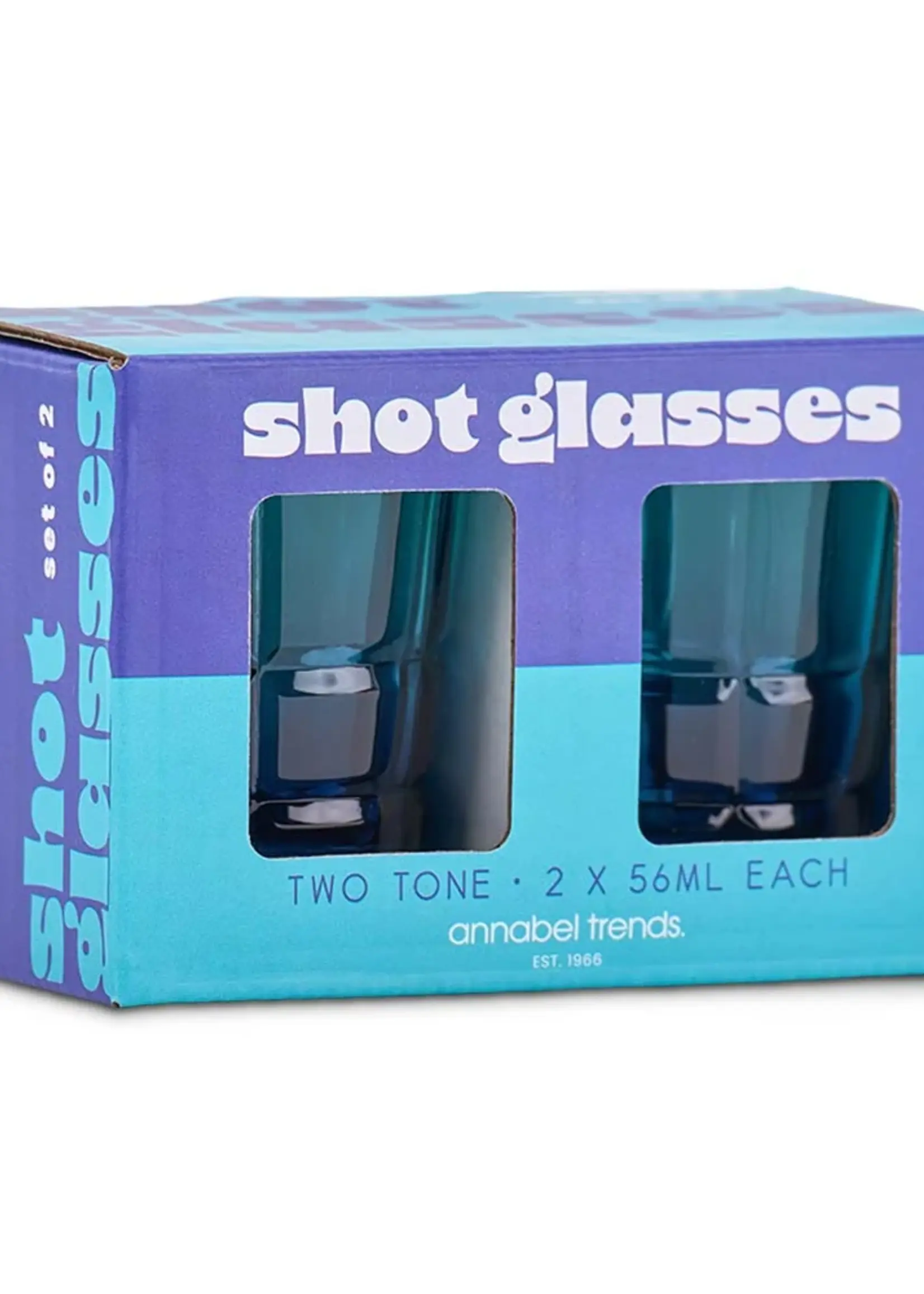 Annabel Trends Shot Glasses - Blue