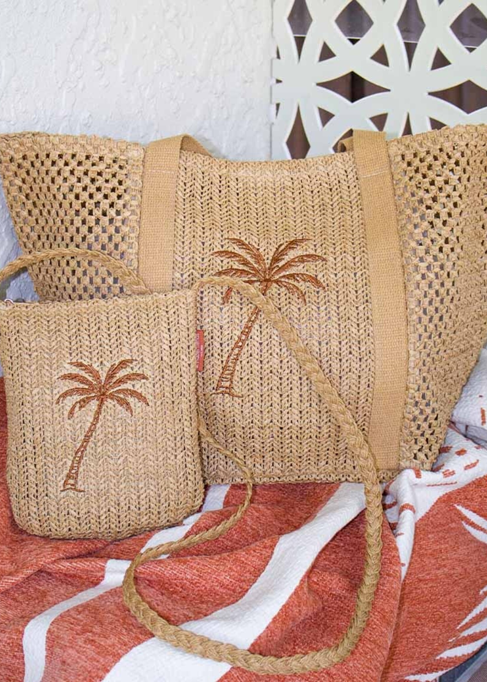 Annabel Trends Crochet Palm Tote