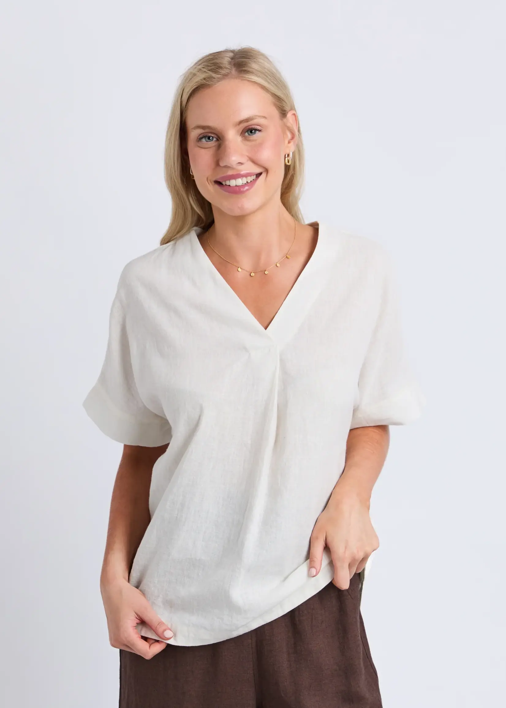 Elm Lifestyle Wander Top - Marshmallow