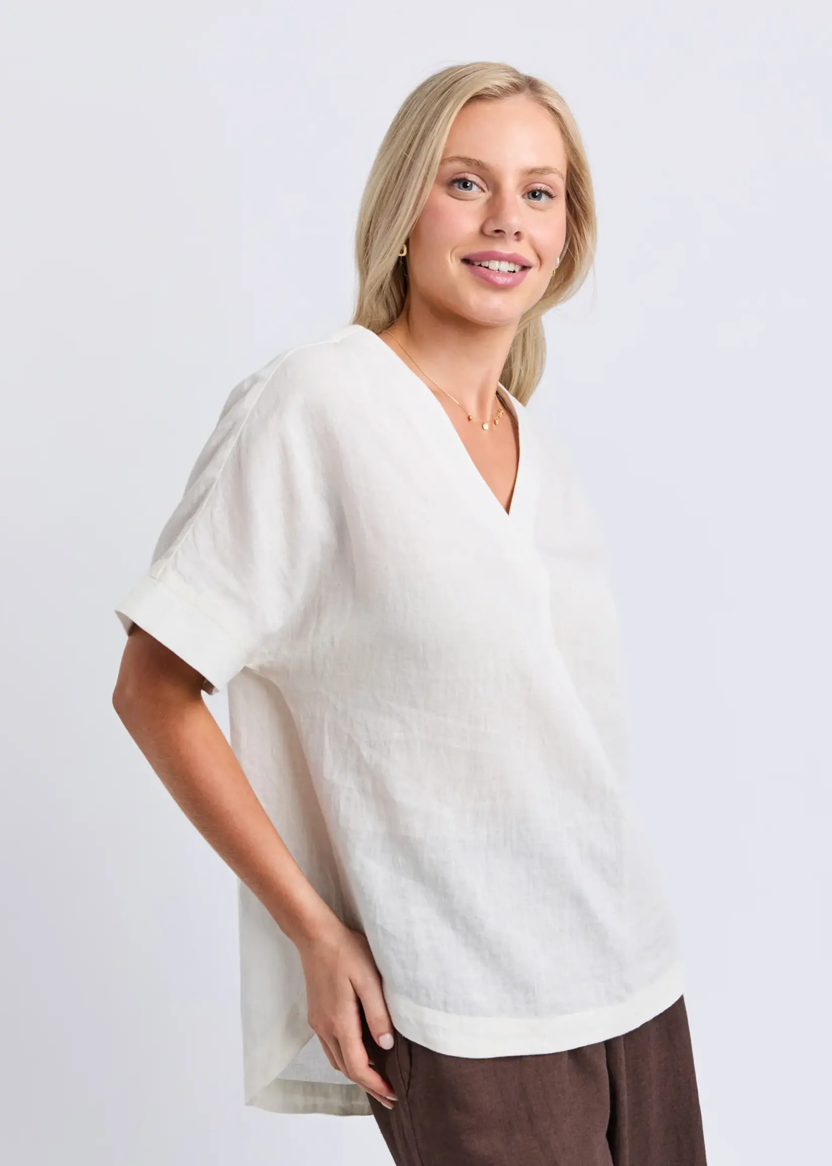 Elm Lifestyle Wander Top - Marshmallow