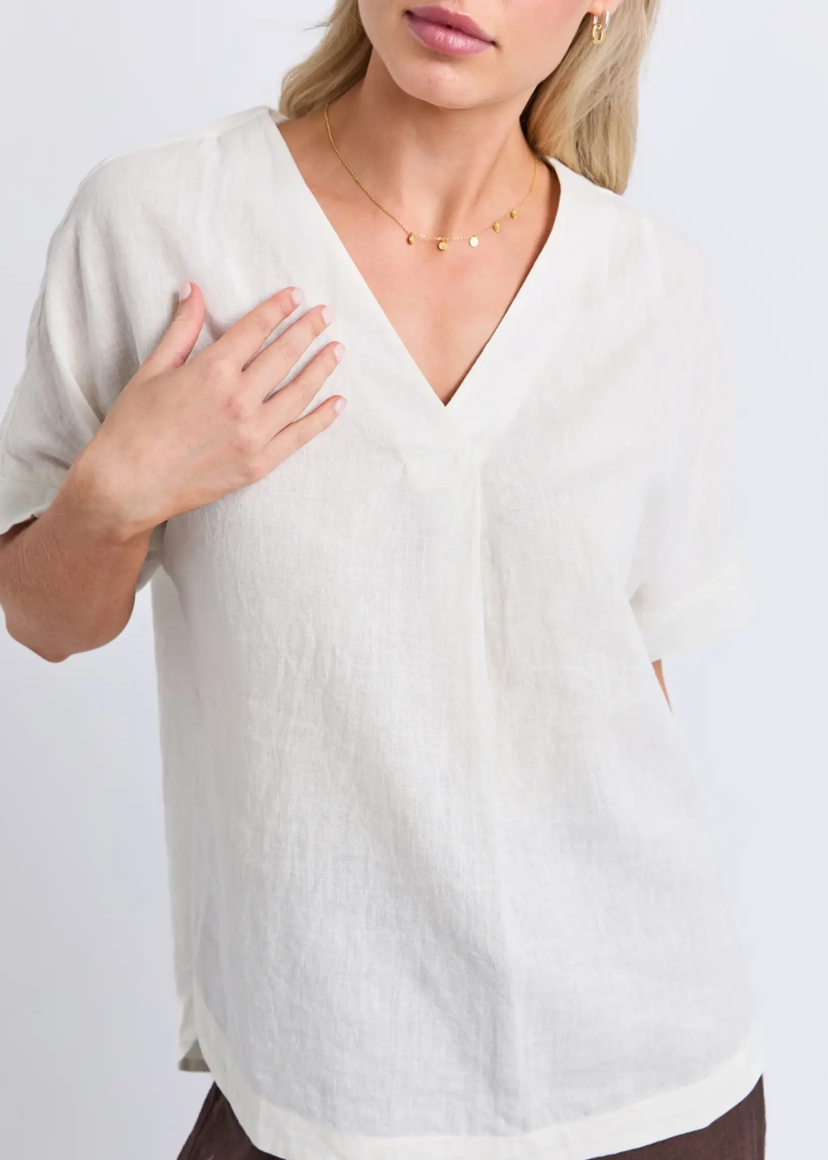 Elm Lifestyle Wander Top - Marshmallow