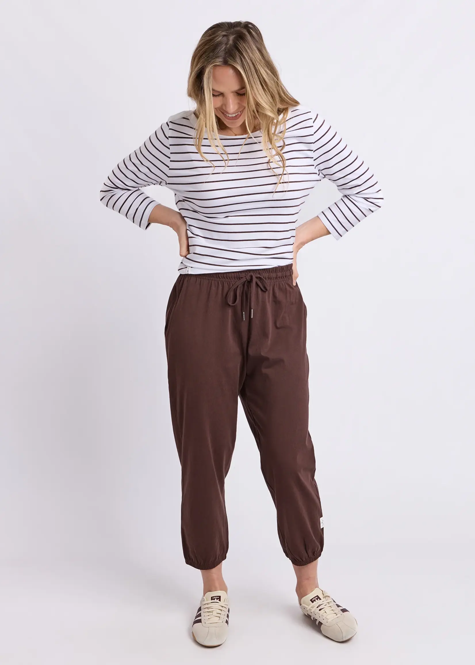 Elm Lifestyle Ellie Lounge Pant - Coffee
