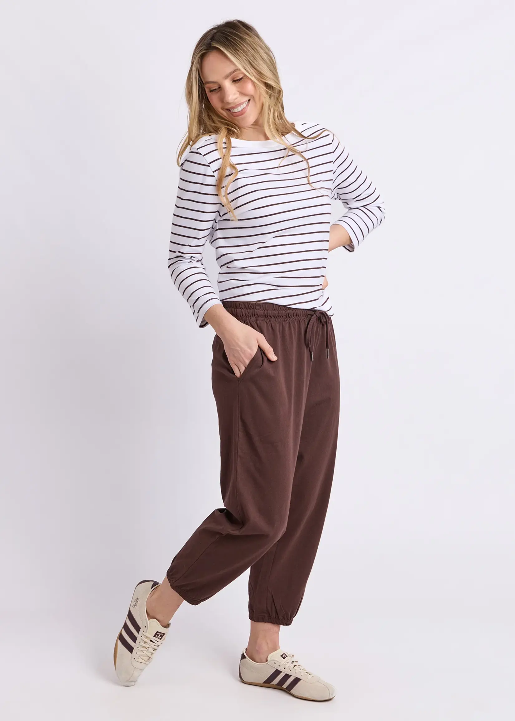Elm Lifestyle Ellie Lounge Pant - Coffee