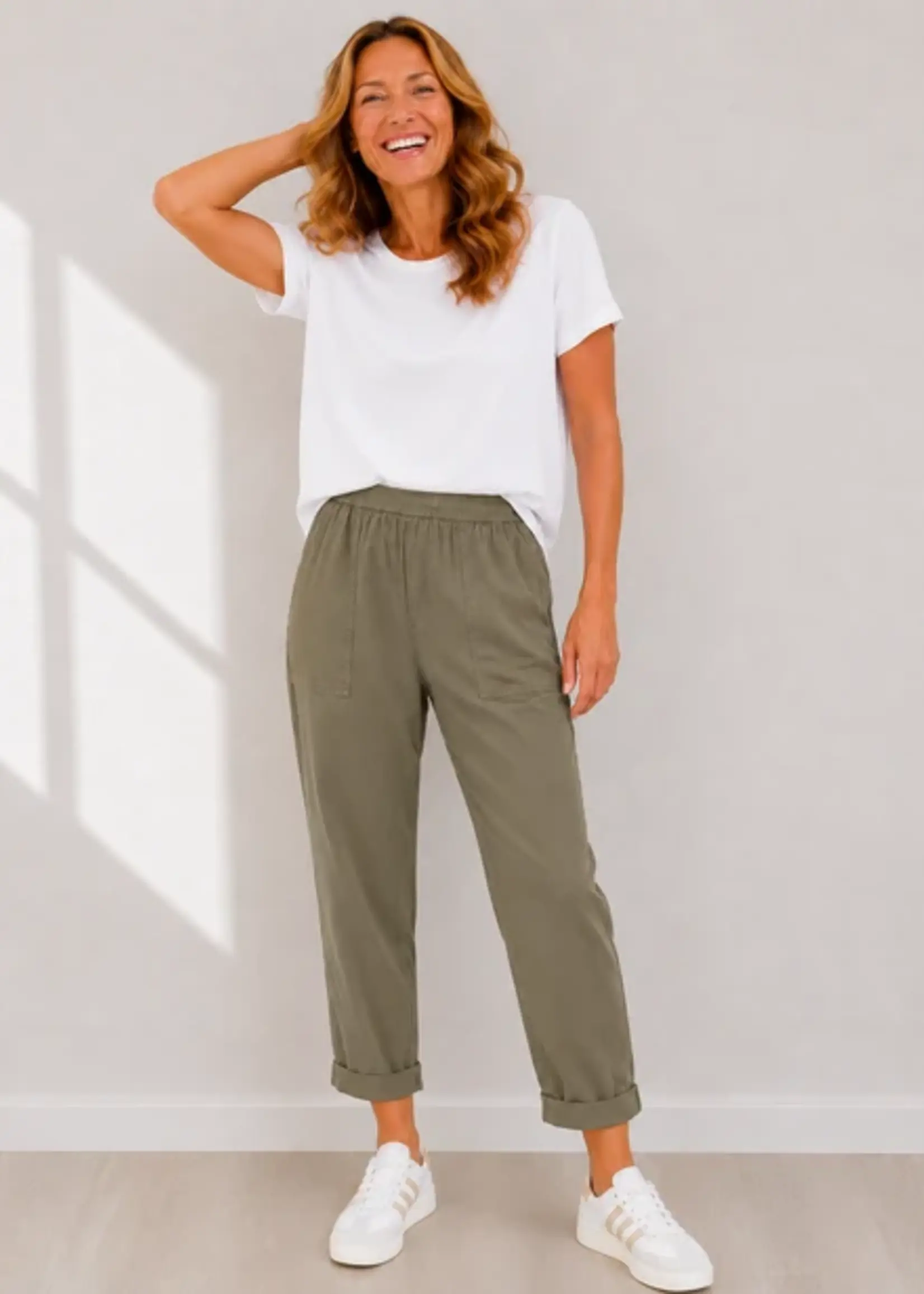 Renoma Supreme Cropped Pant