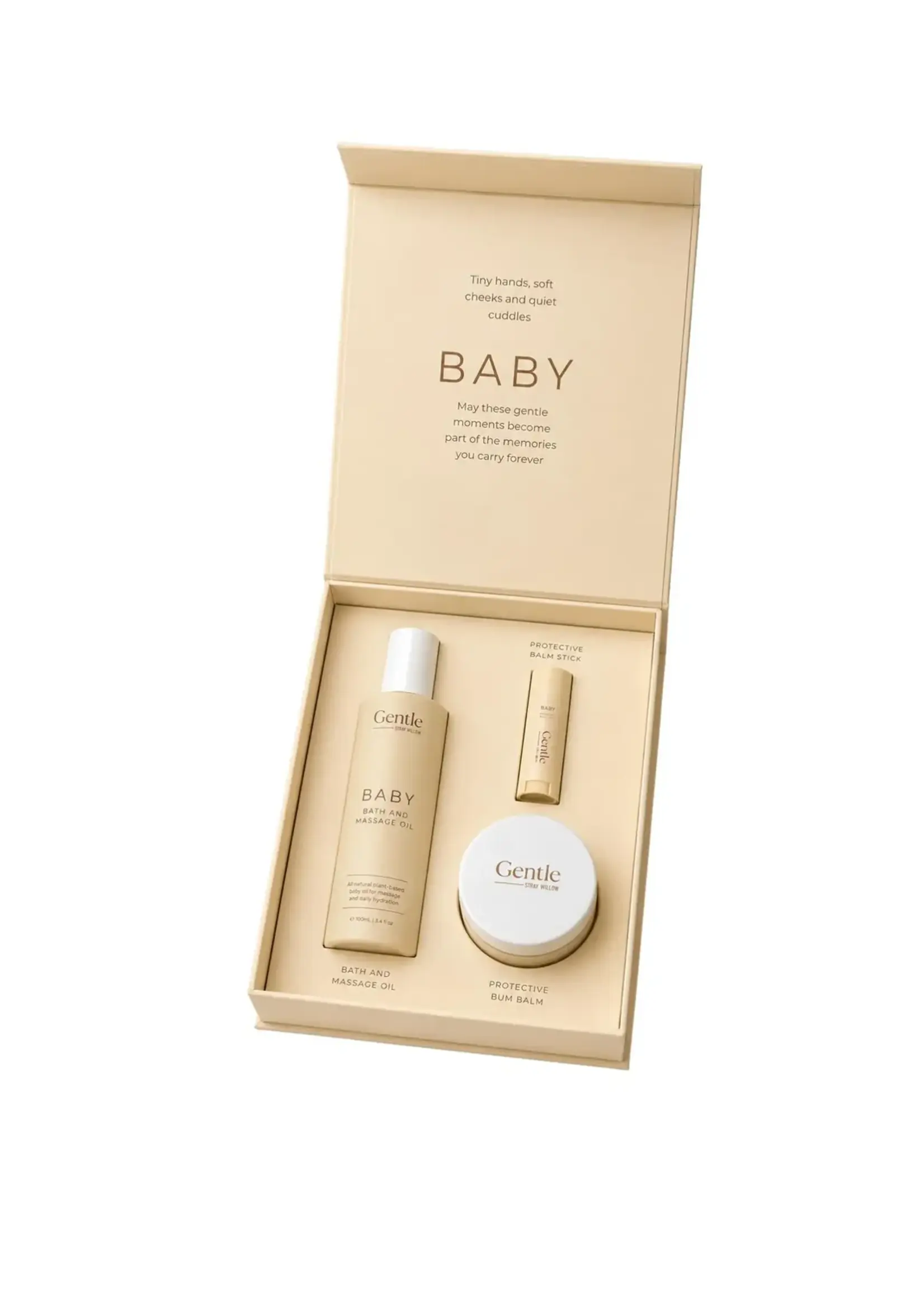 Stray Willow Gentle Baby -Body Care Trio