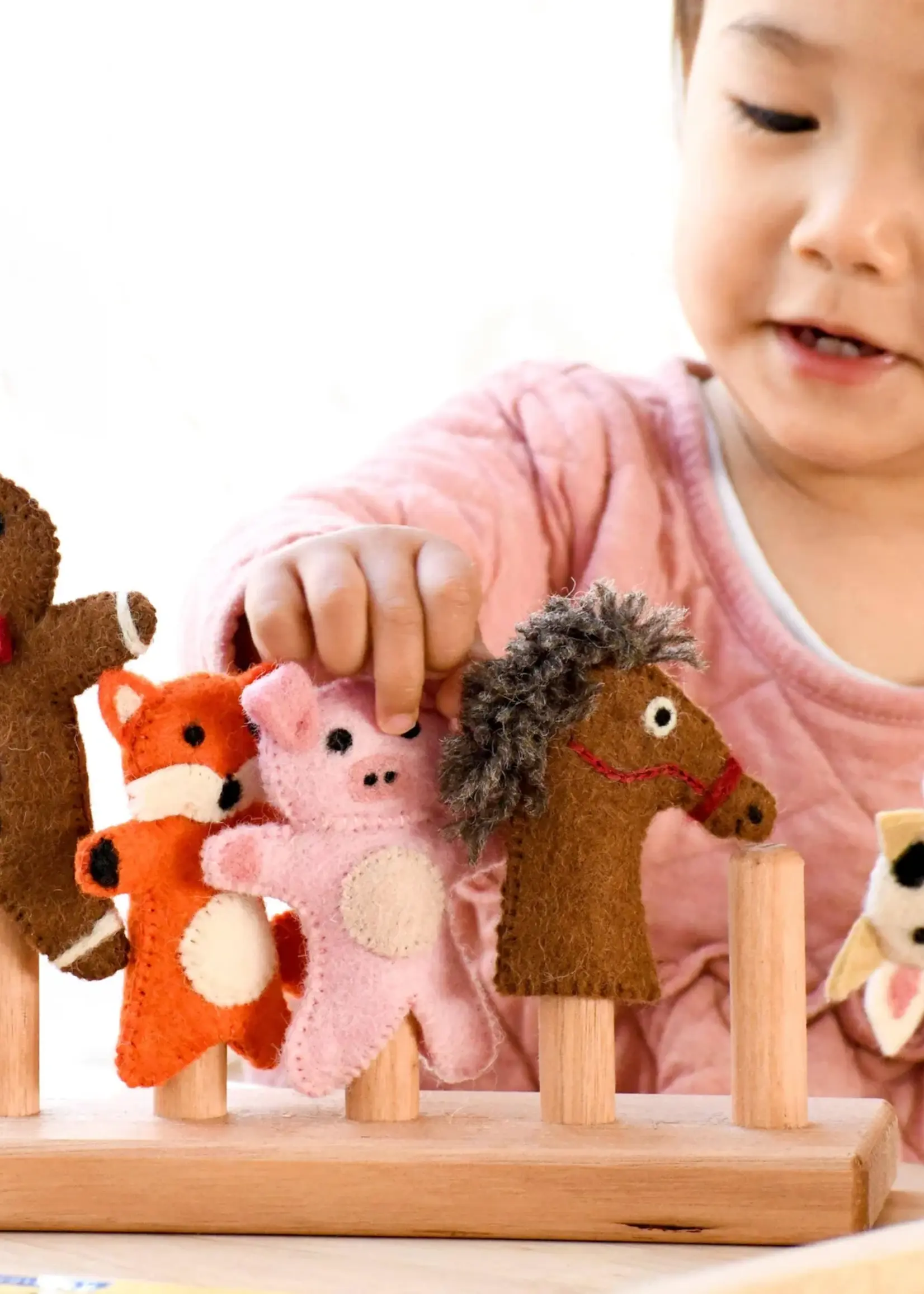 Gingerbread Man Story Finger Puppets