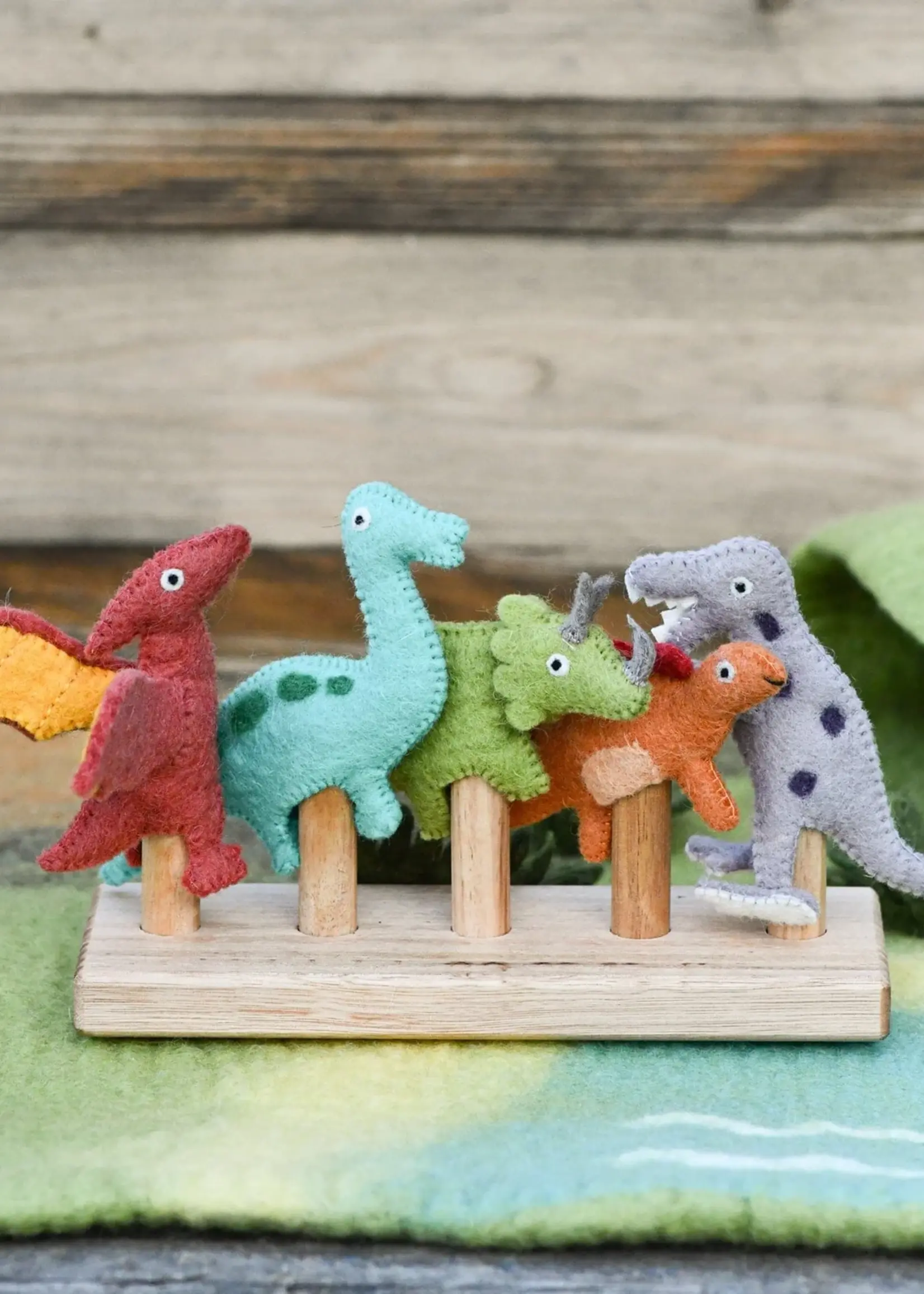 Dinosaur Finger Puppet