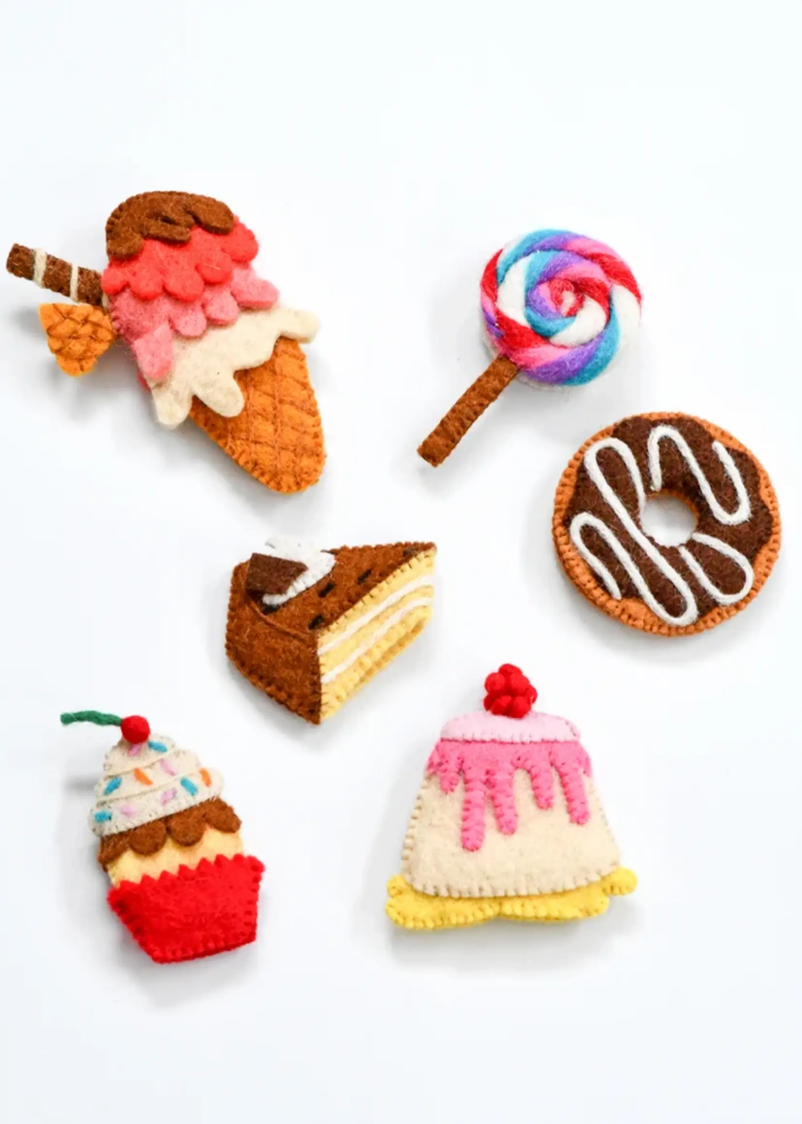 Sweet Delights Felt Finger Puppets