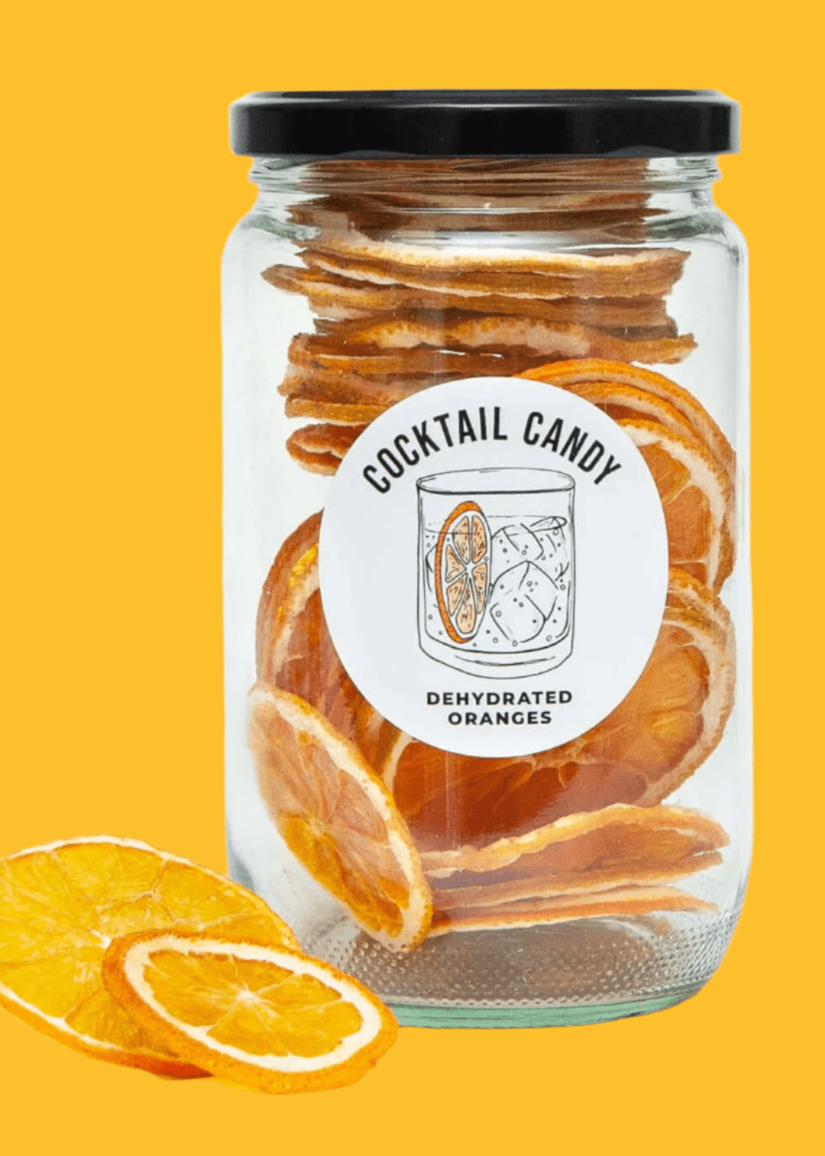 Cocktail Candy Dehydrated Glass Jar 80g
