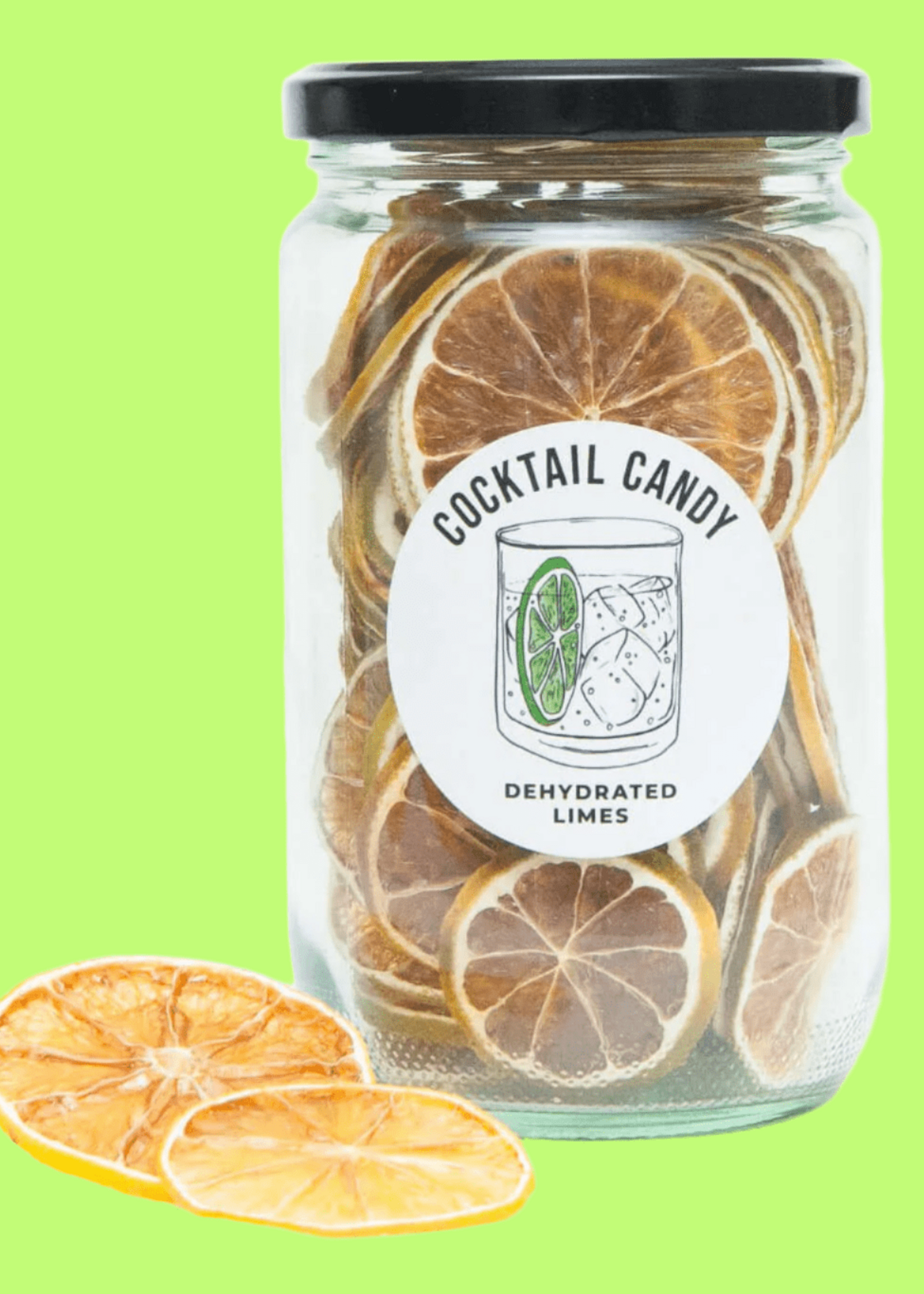 Cocktail Candy Dehydrated Glass Jar 80g