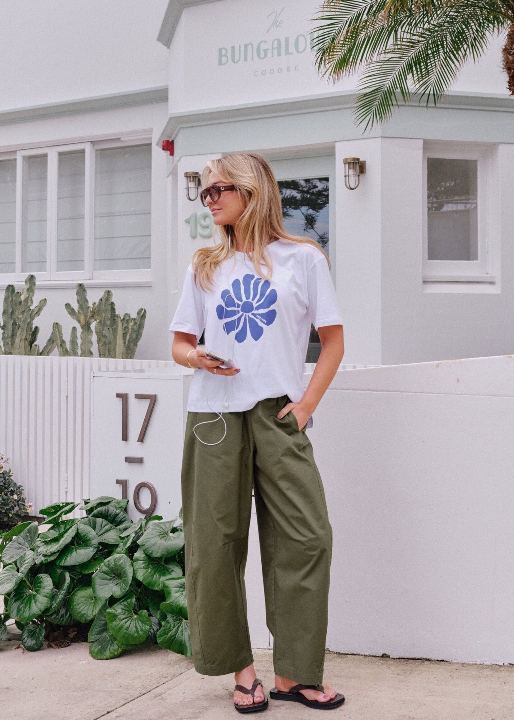 Ceres Life Bella Barrel Pant Washed
