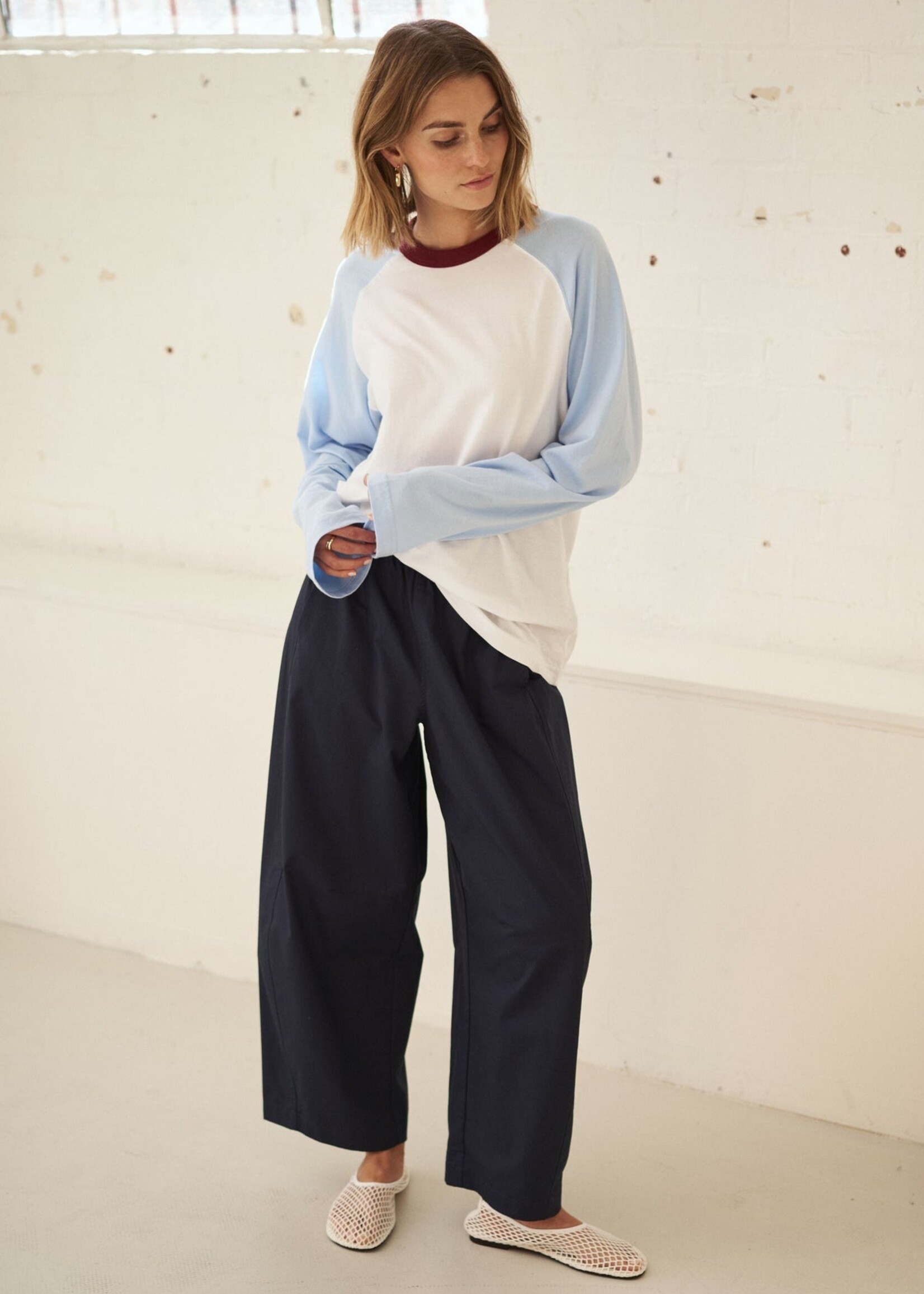 Ceres Life Bella Barrel Pant Washed