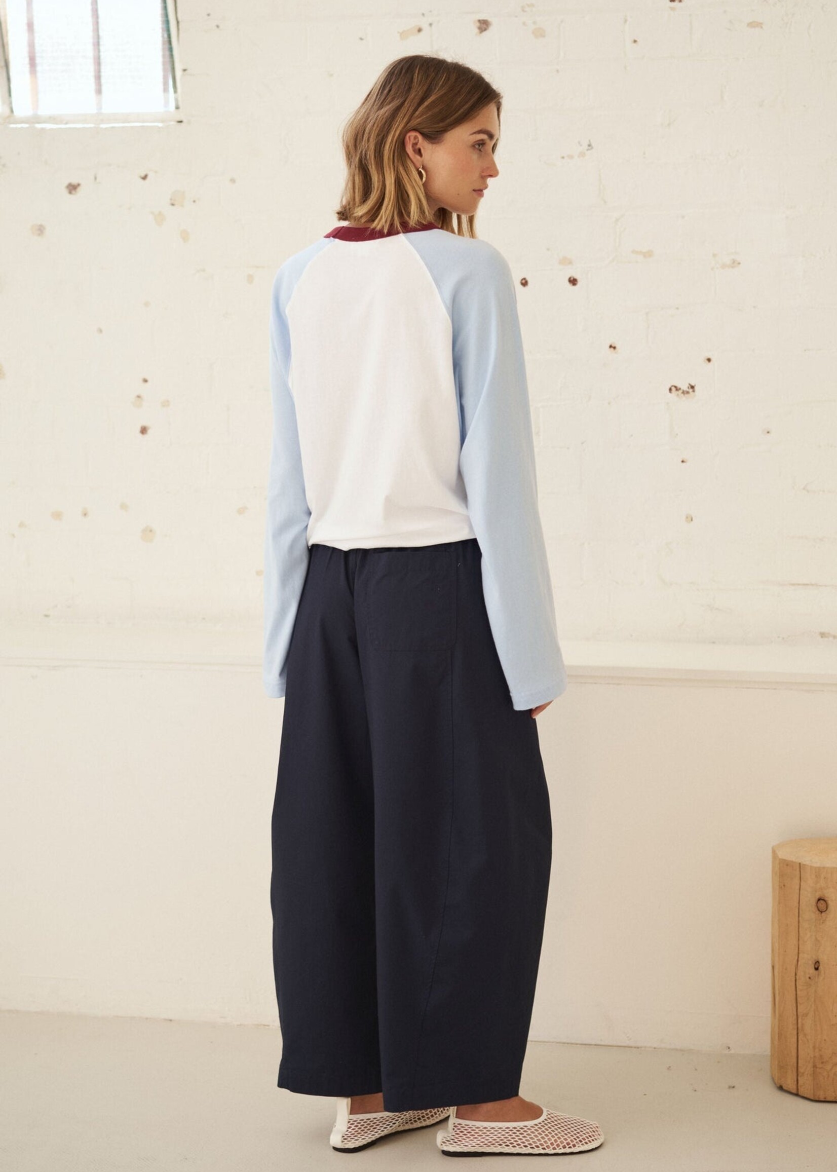 Ceres Life Bella Barrel Pant Washed