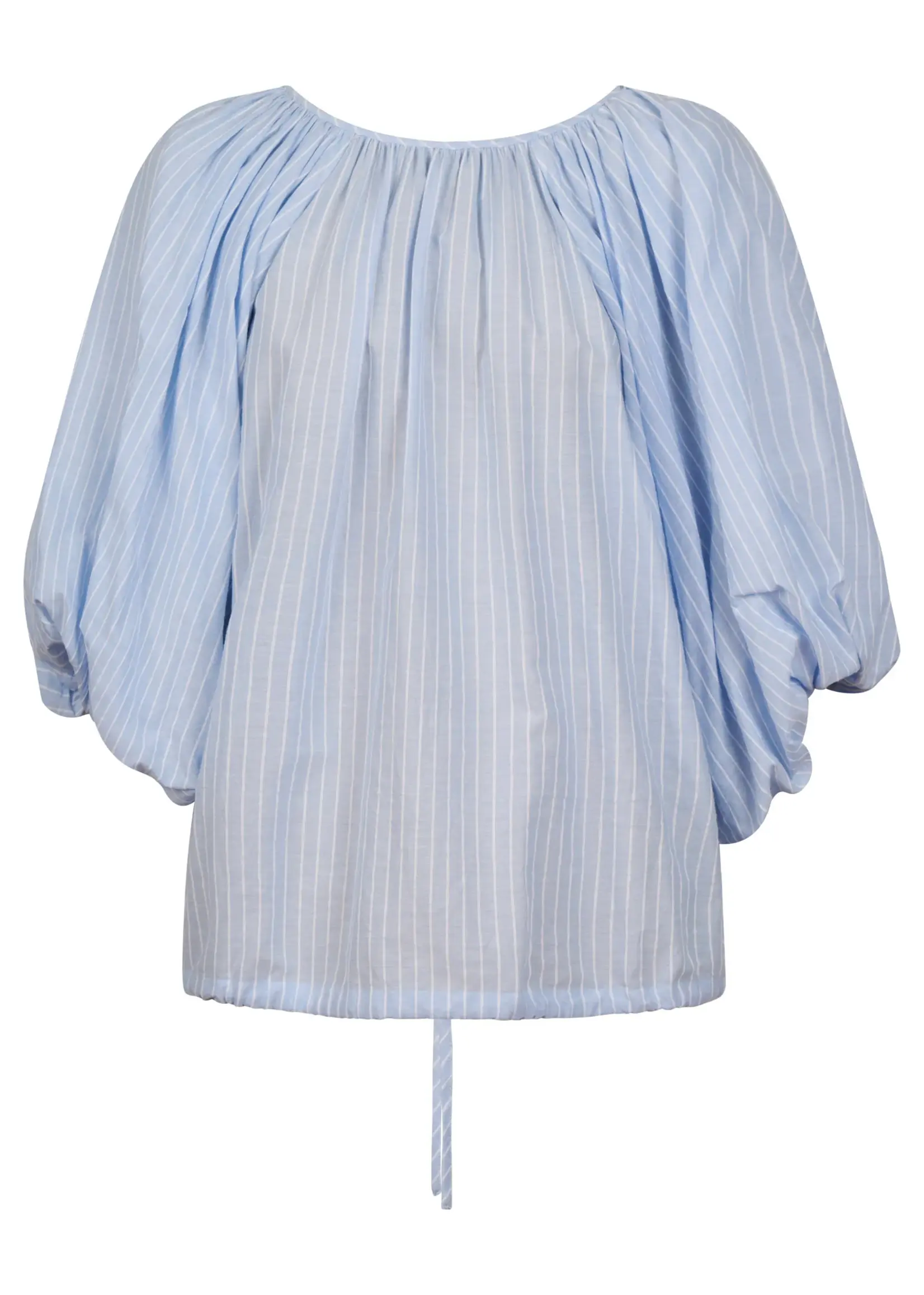 Isle of Mine Lyndell Drawstring Top - Light Blue