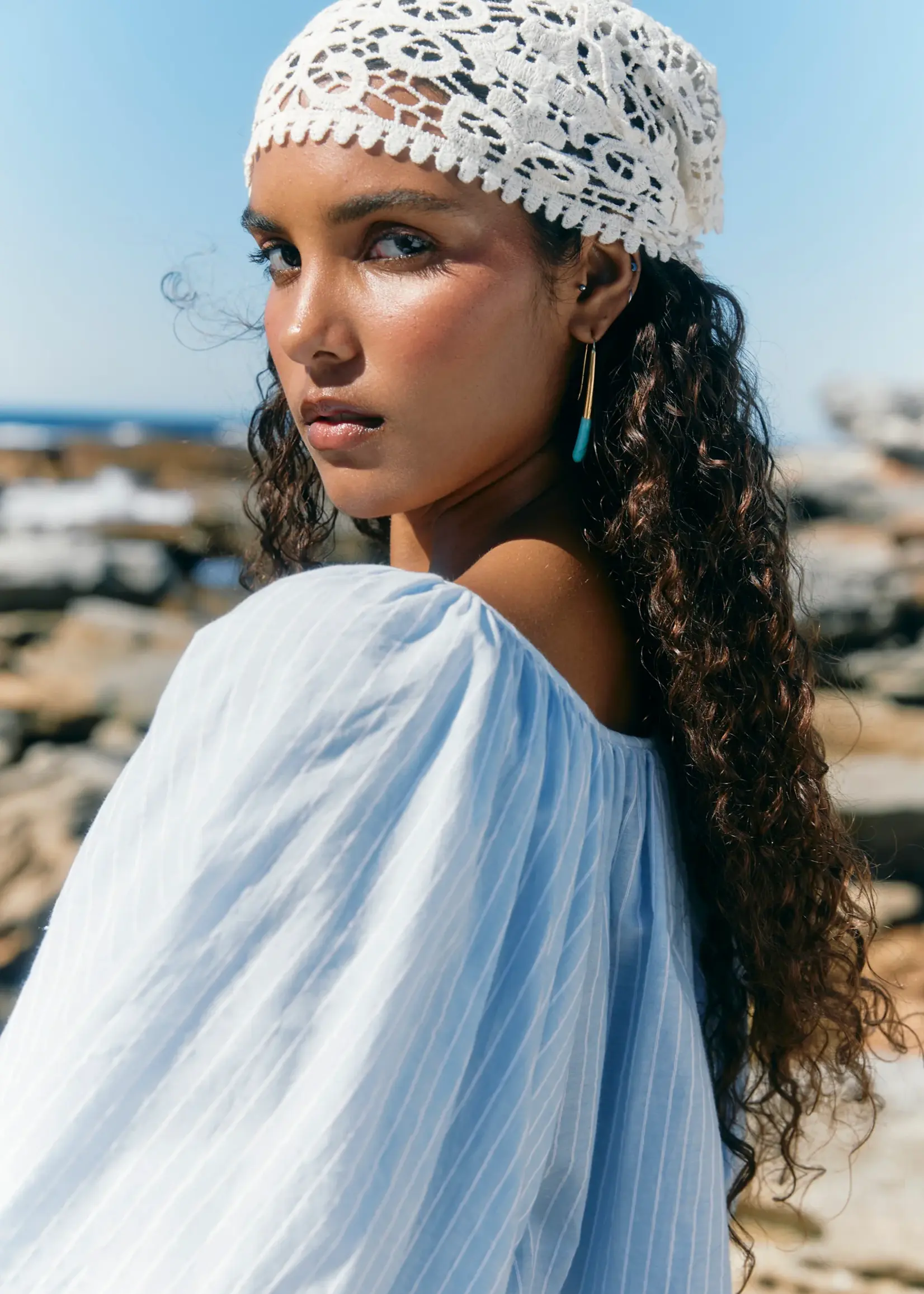 Isle of Mine Mia Scarf - Canvas
