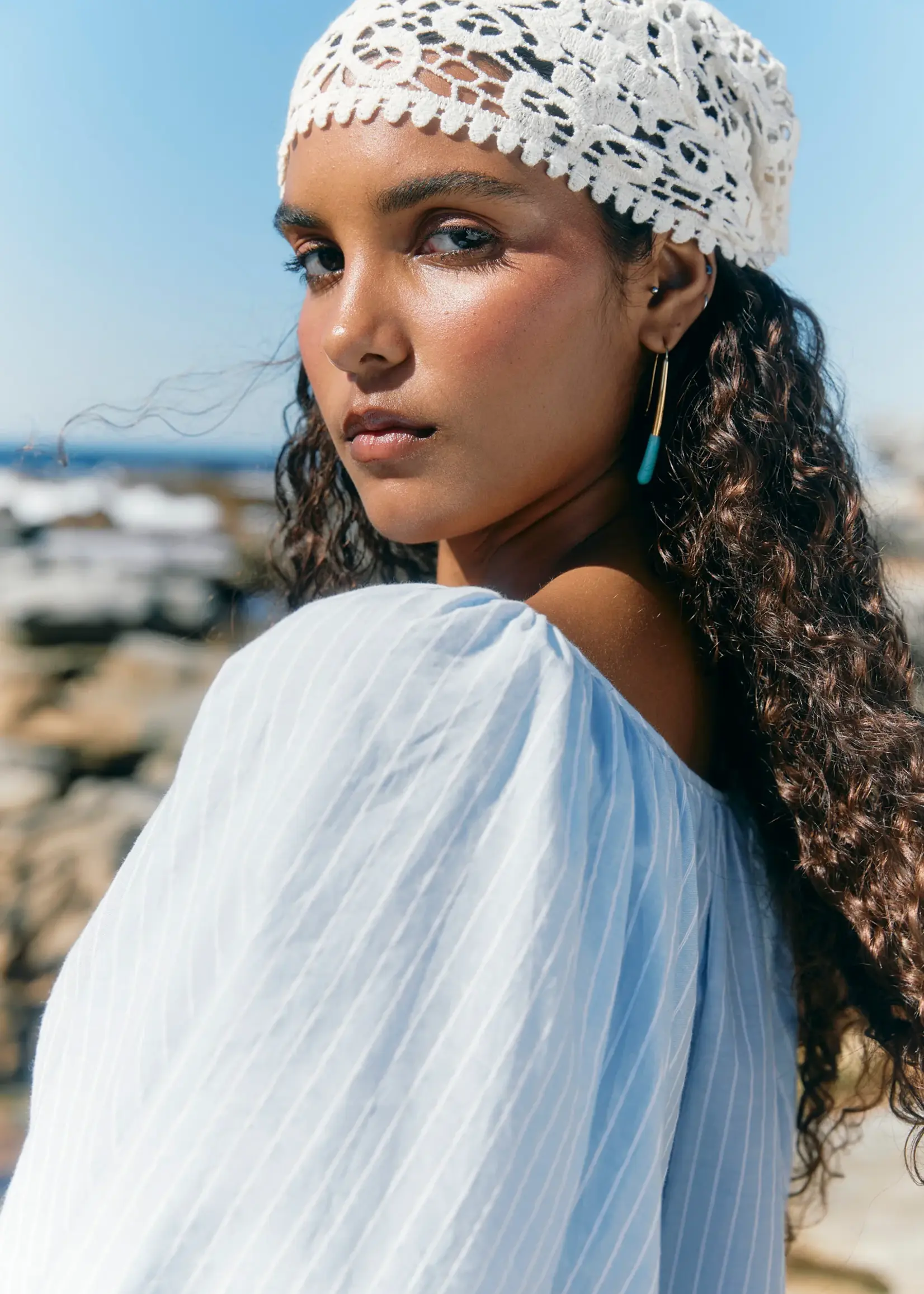 Isle of Mine Mia Scarf - Canvas