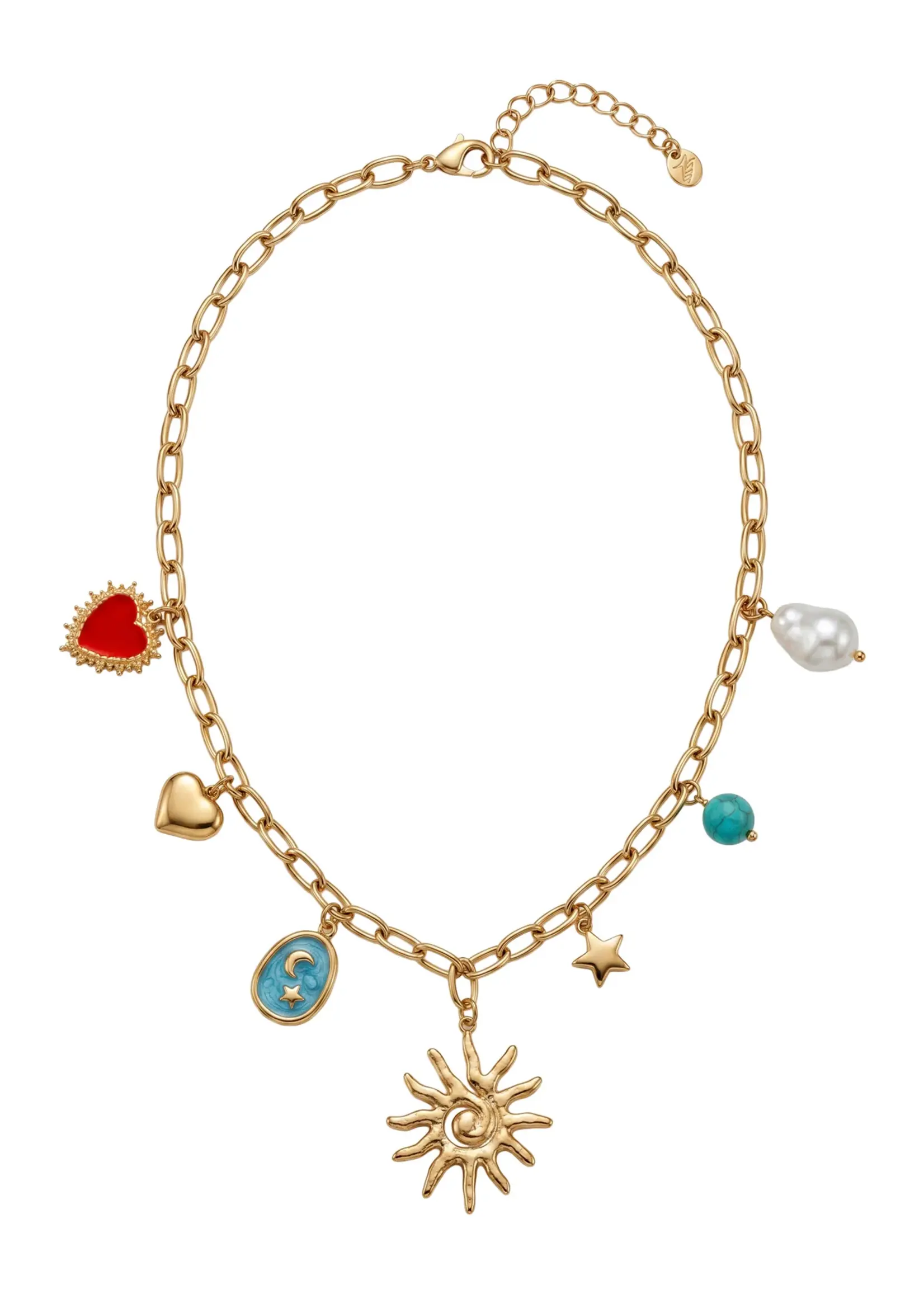 Haven Zambezi Charm Necklace - Sun