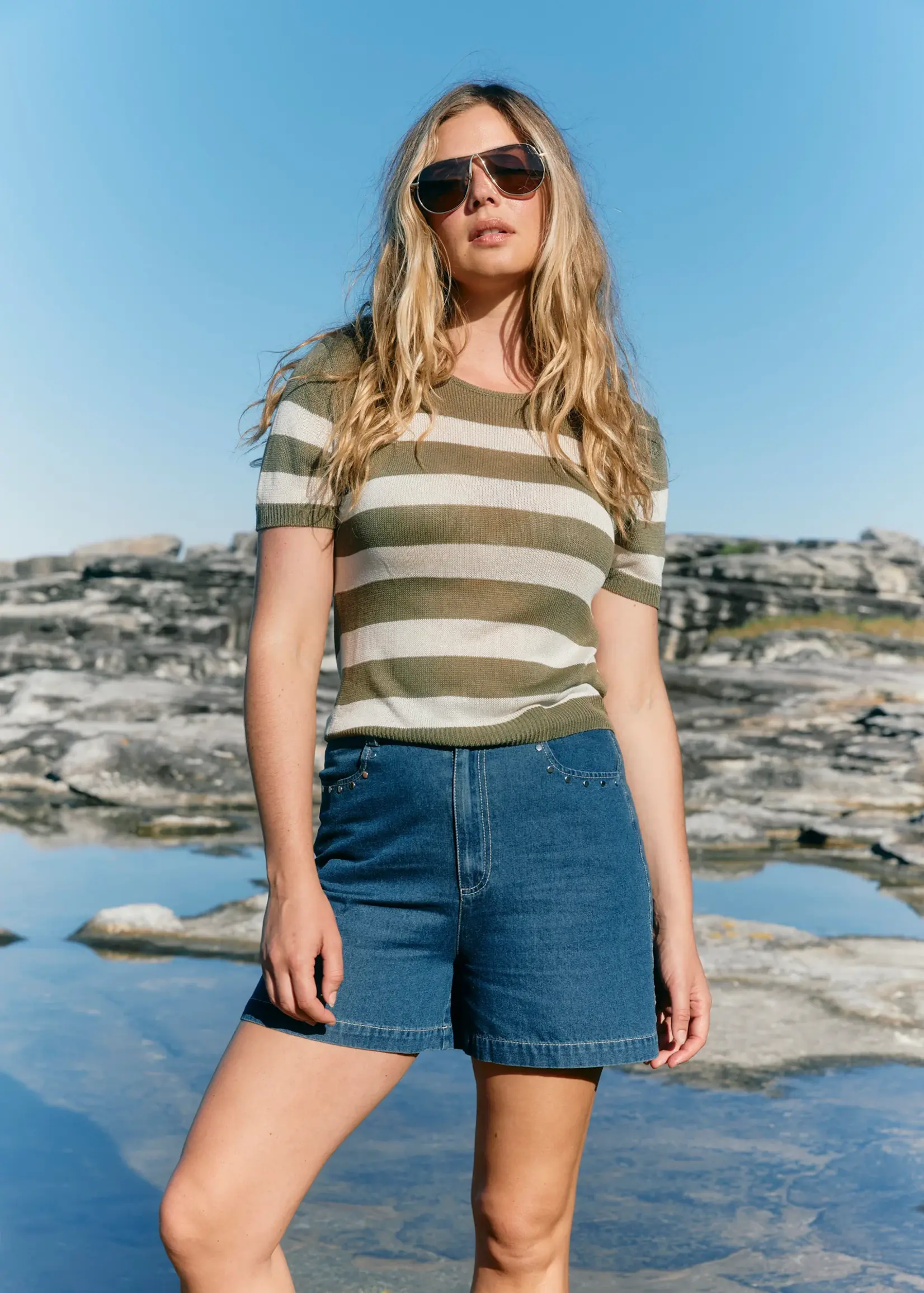 Isle of Mine Preston Short - Deep Blue