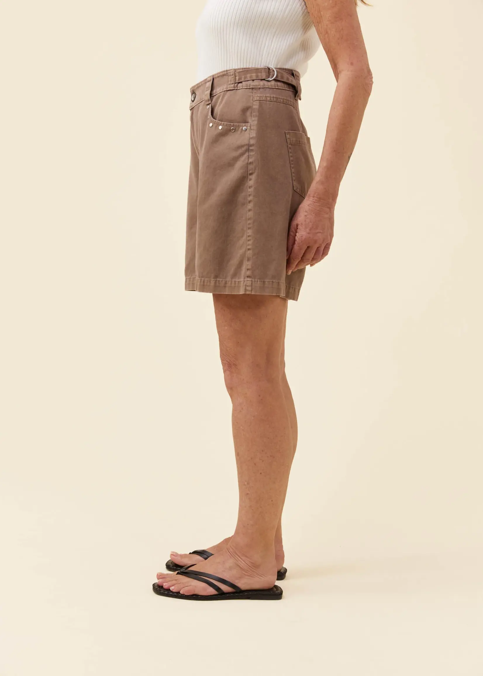 Isle of Mine Preston Short - Taupe
