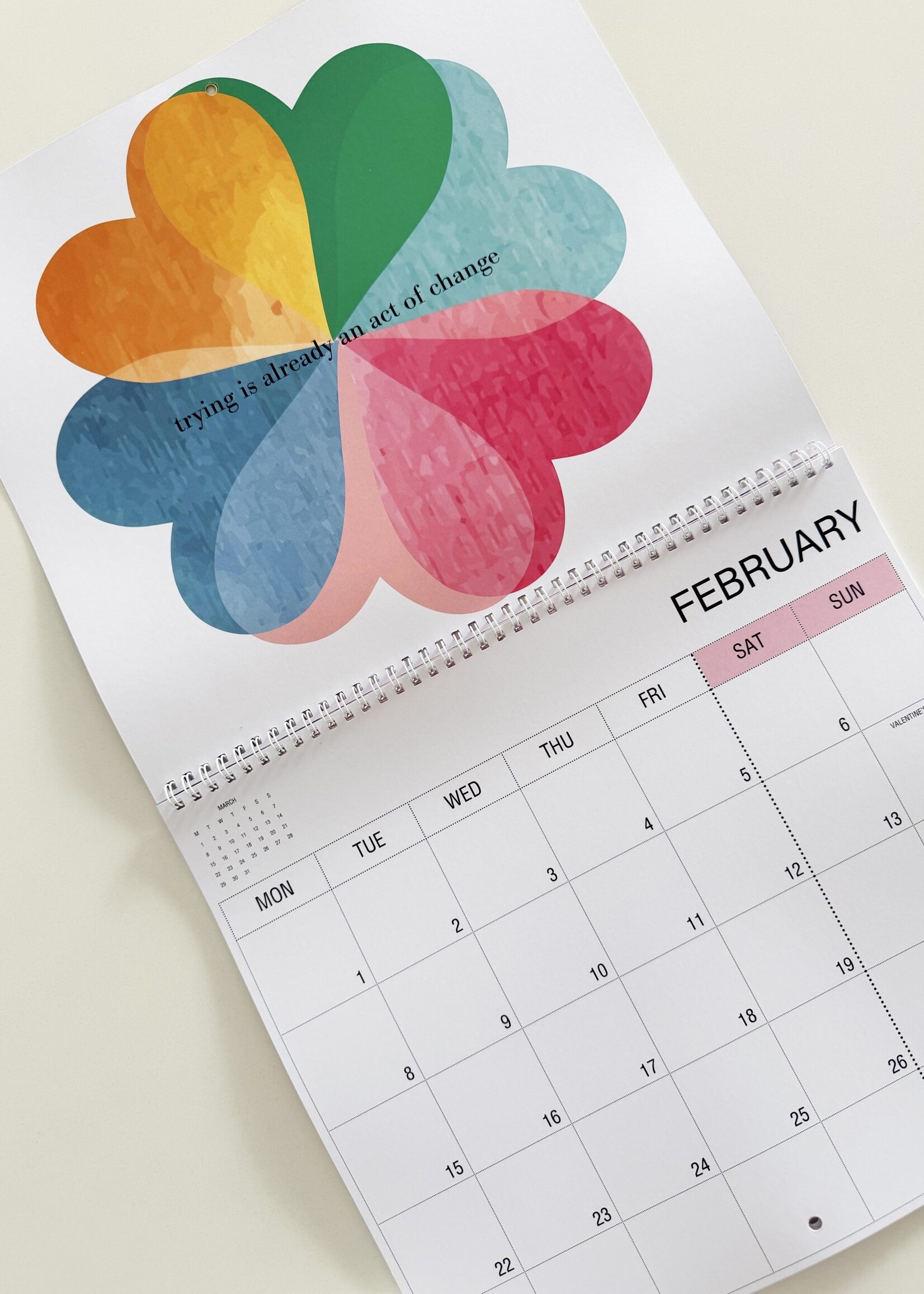 Rhicreative Calander