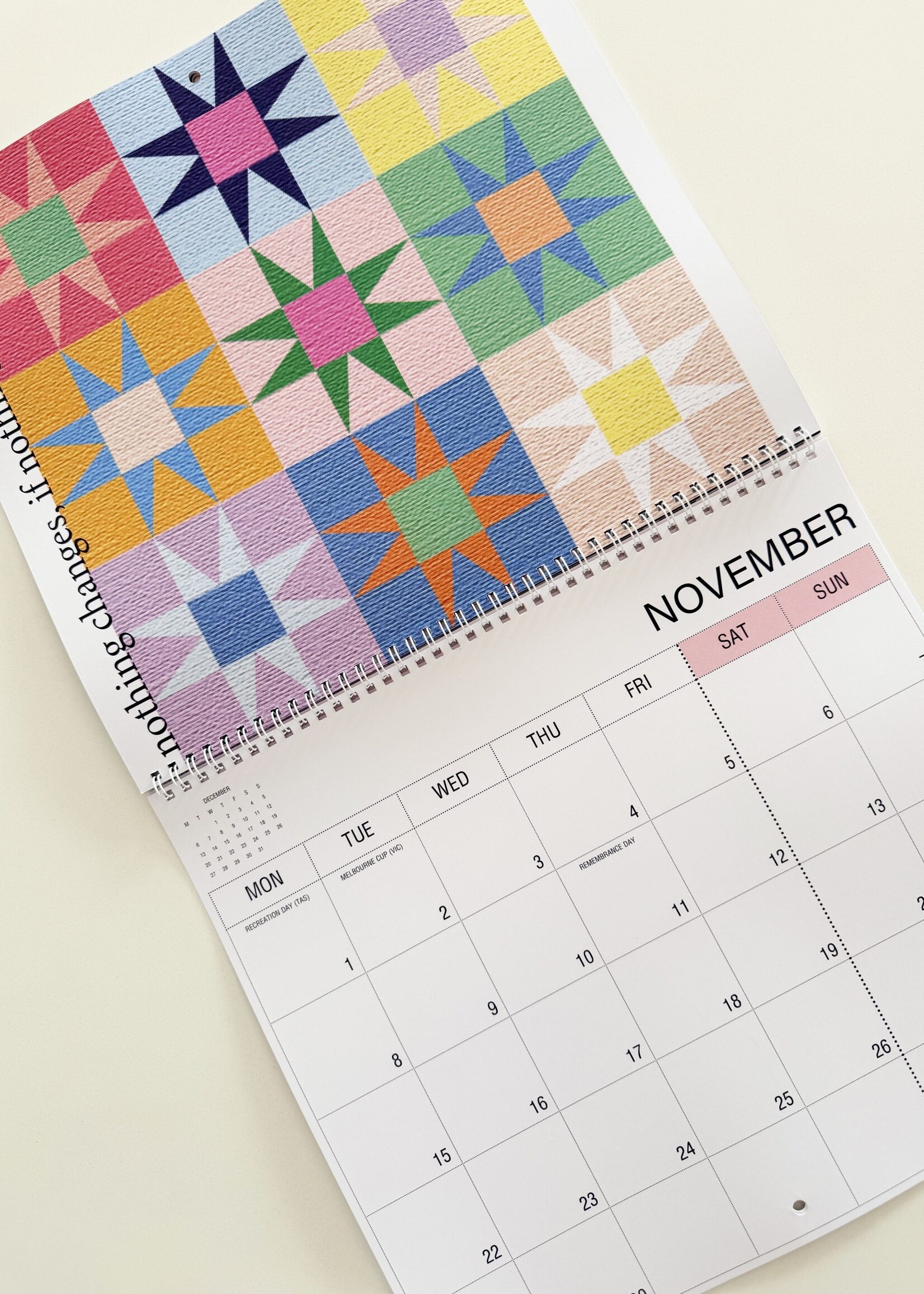 Rhicreative Calander