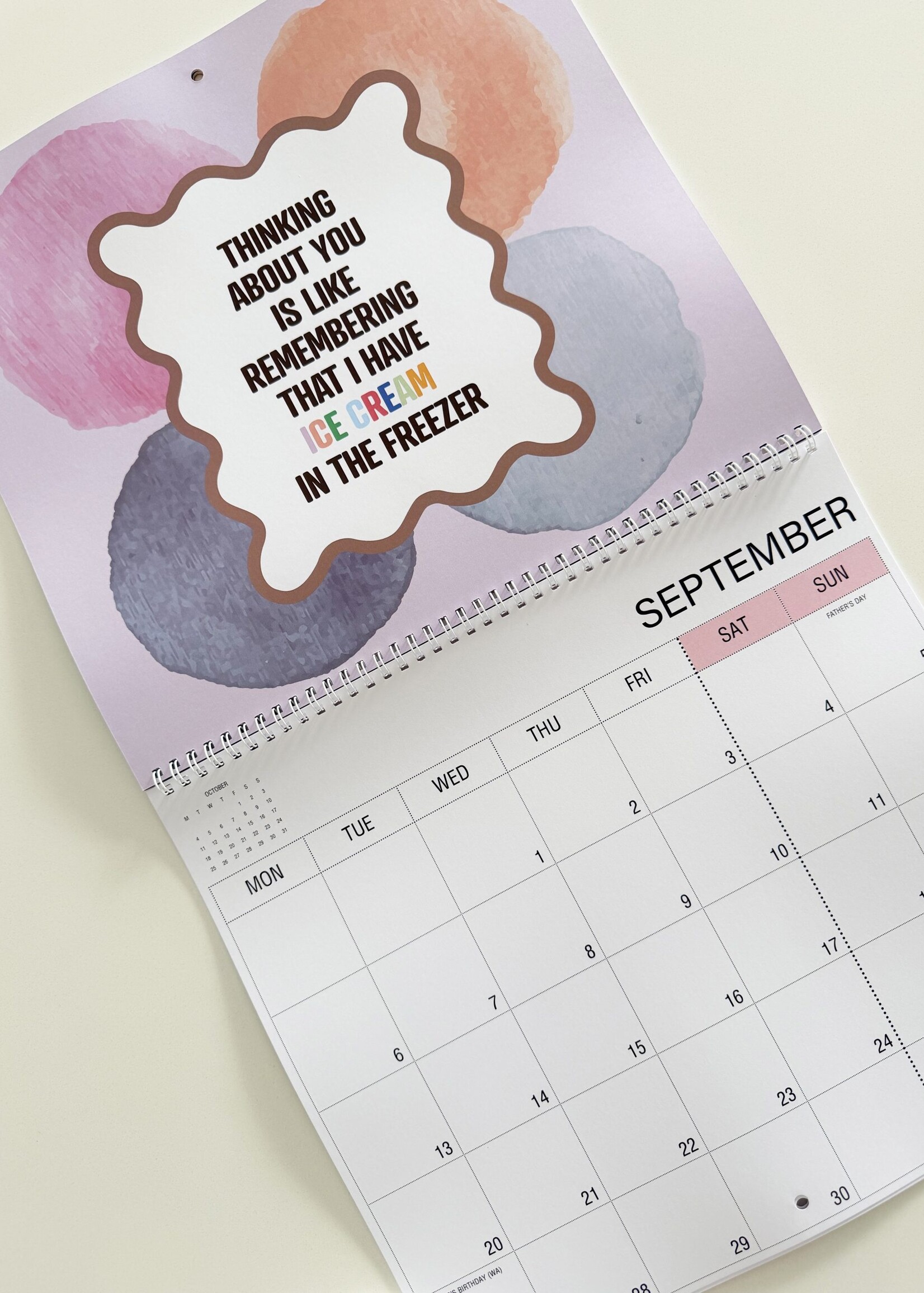 Rhicreative Calander