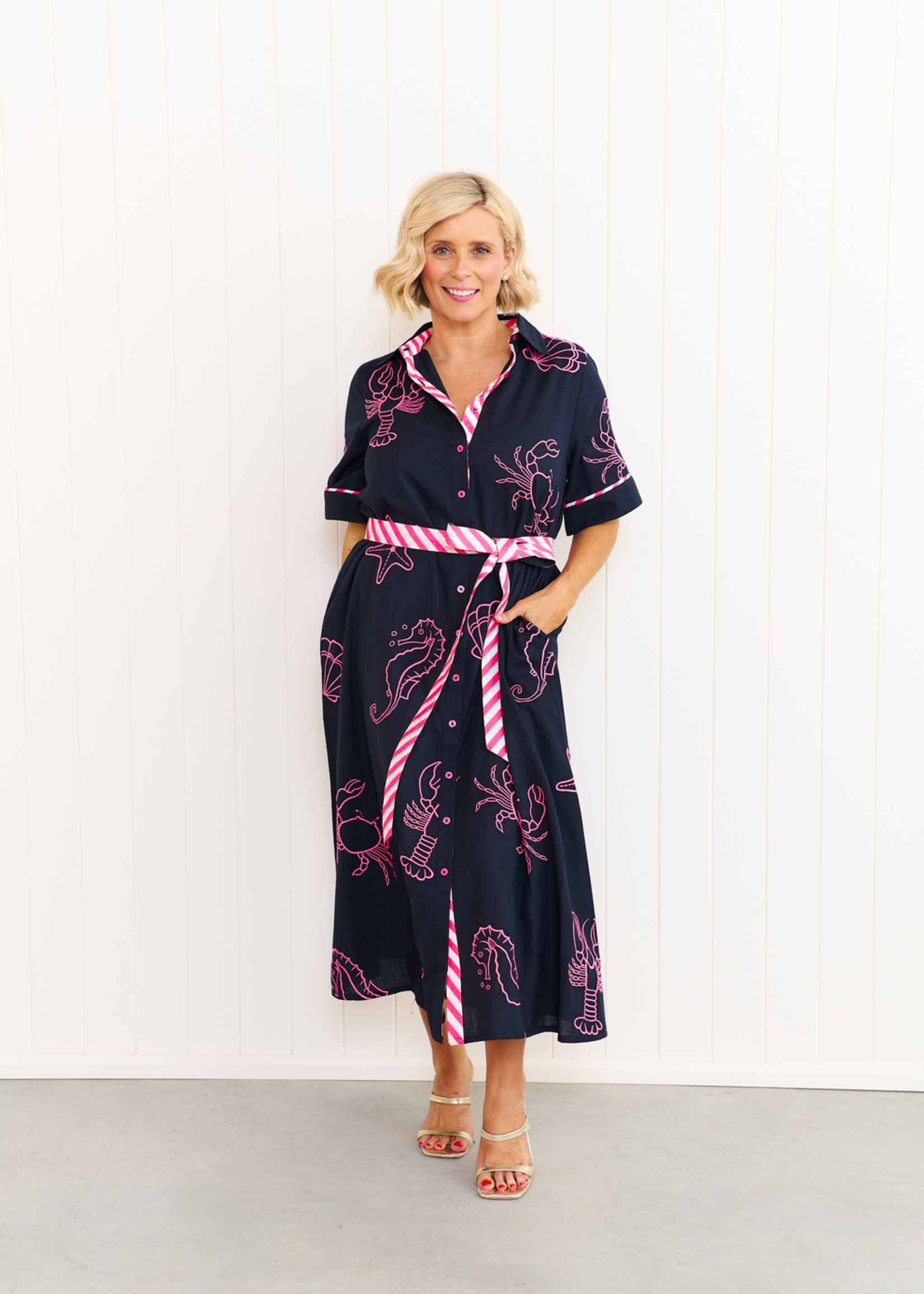 Liv & Milly Poppy Seaside Navy